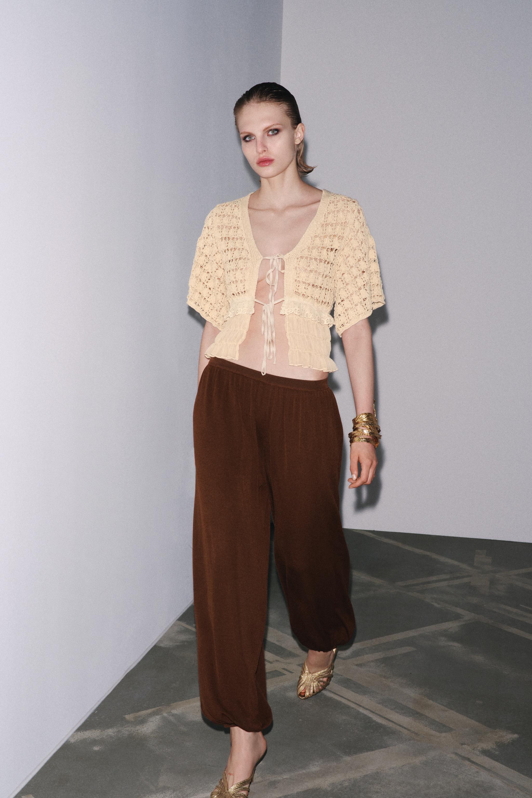 COMBINATION KNIT CARDIGAN