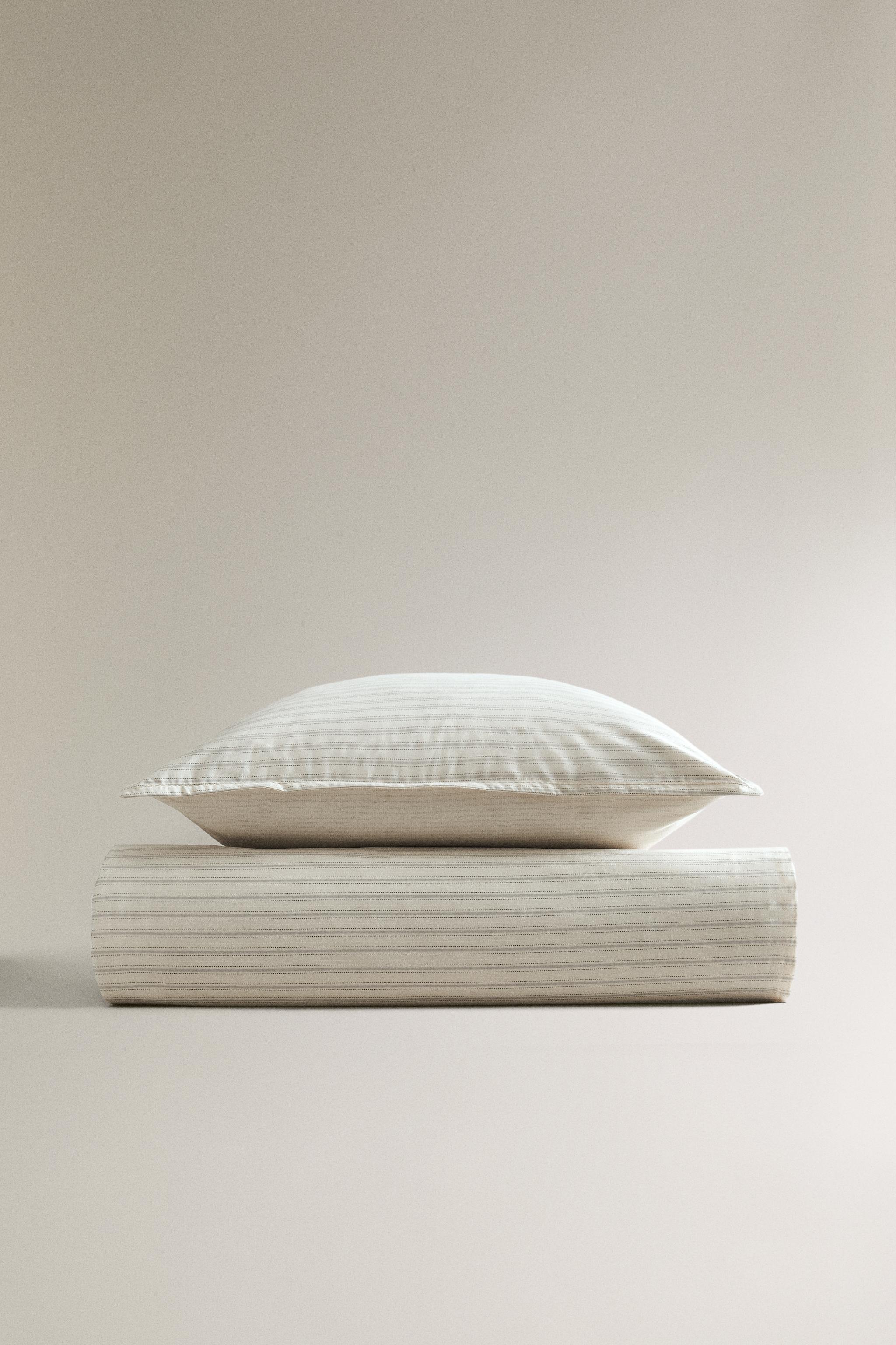 CHILDREN'S REVERSIBLE STRIPED DUVET COVER