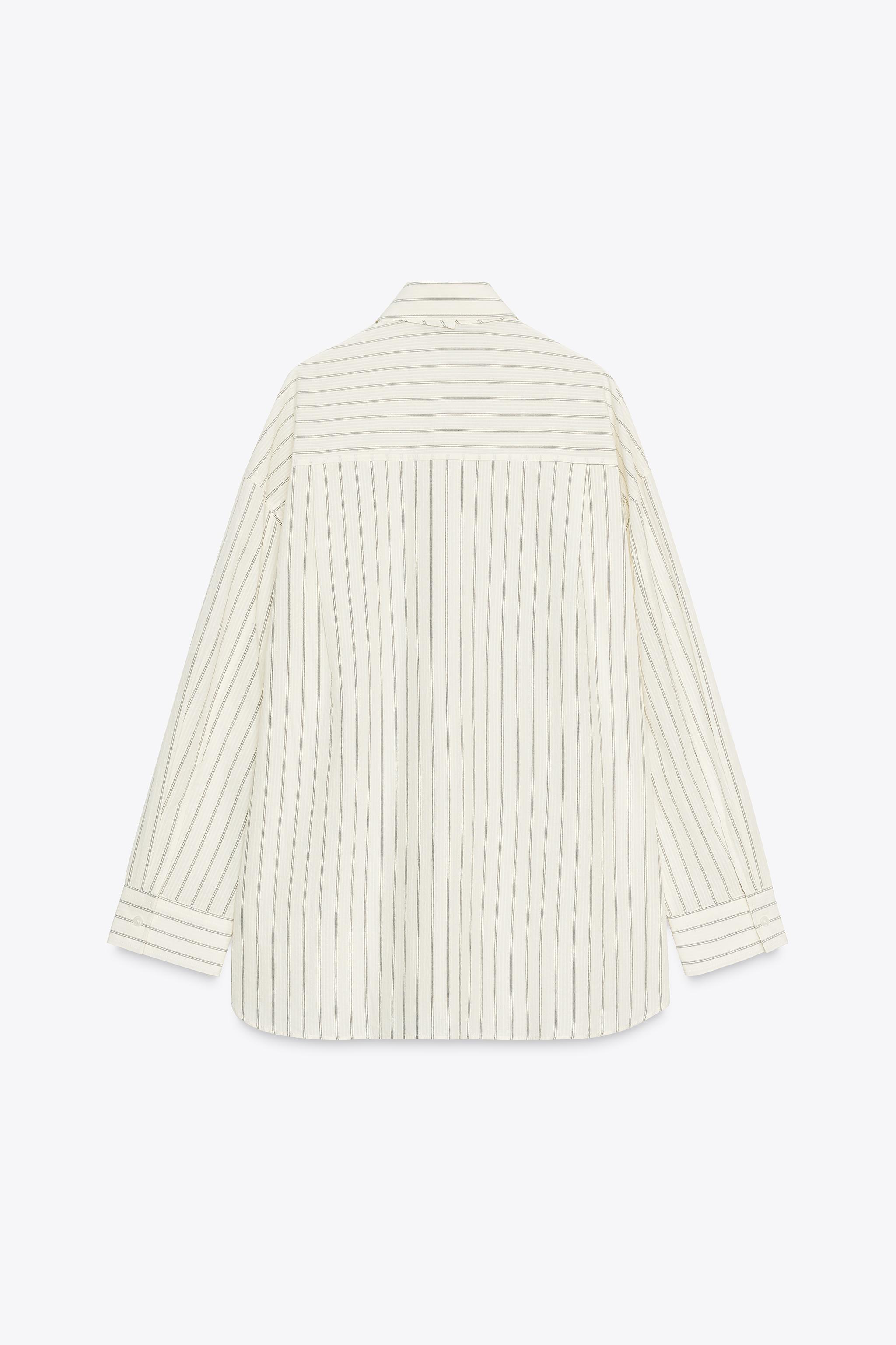 OVERSIZED SHIRT WITH TIE