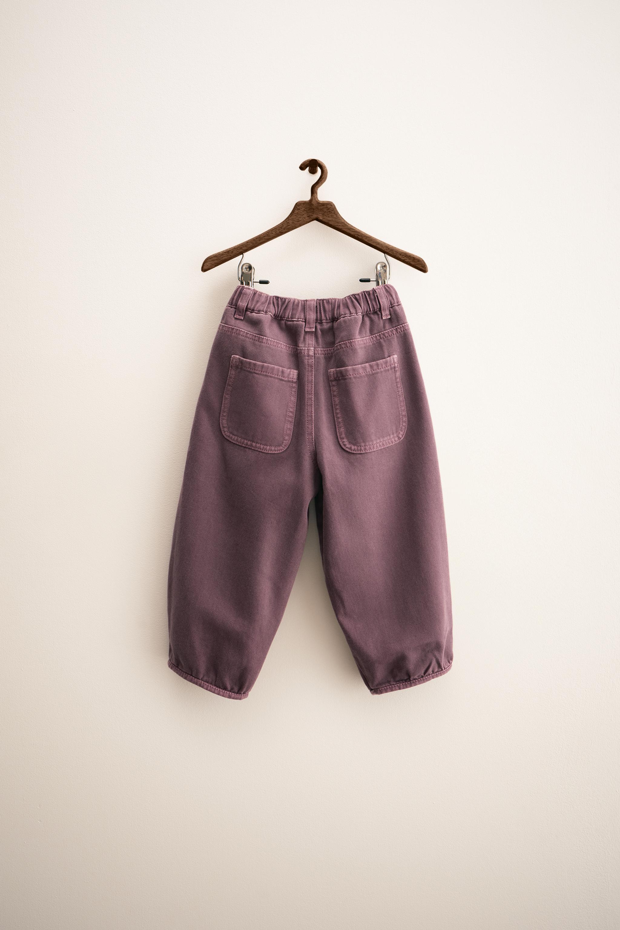 ZARA TIMELESS - WOOL BLEND TWILL BALLOON PANTS