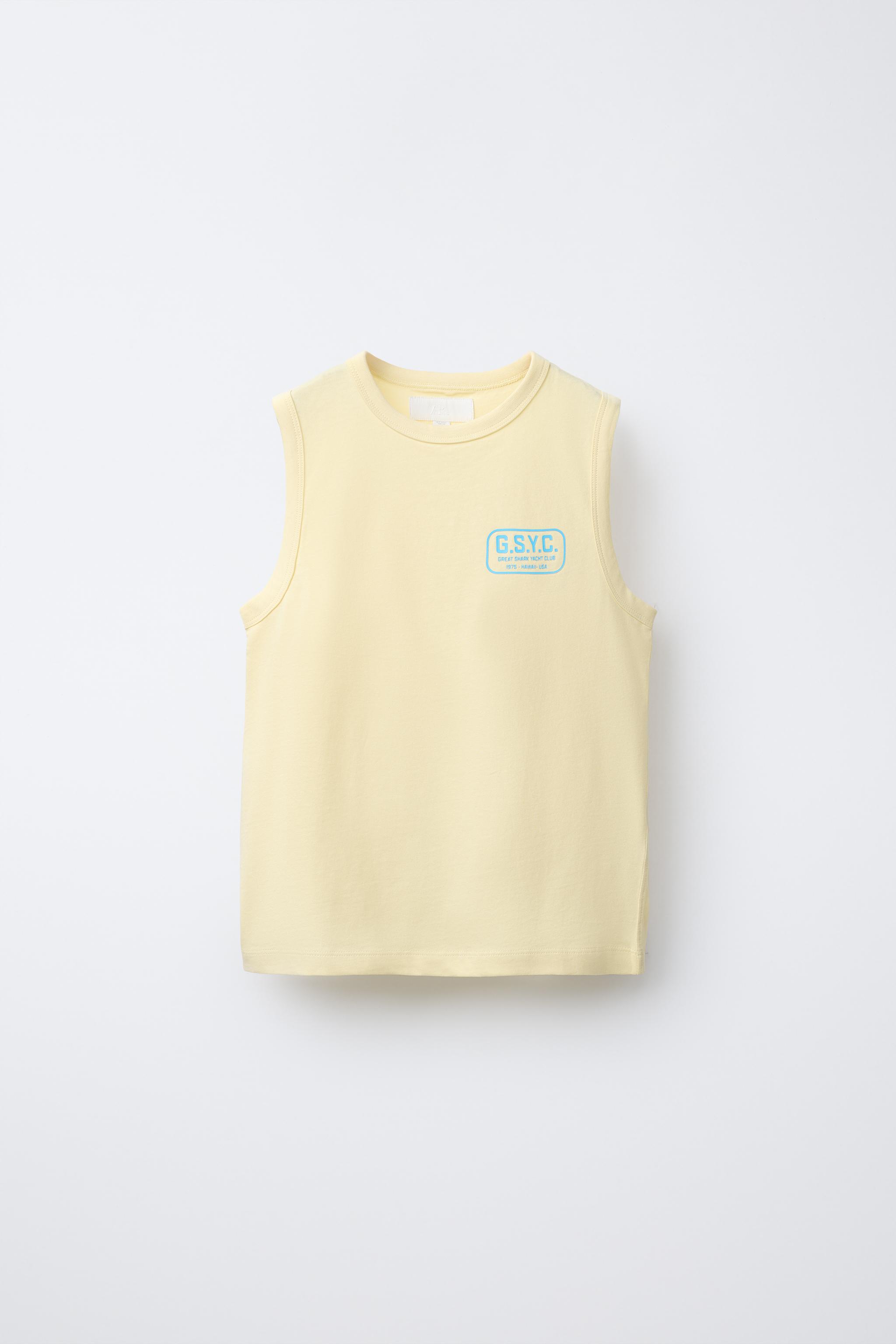 SLEEVELESS LOGO T-SHIRT