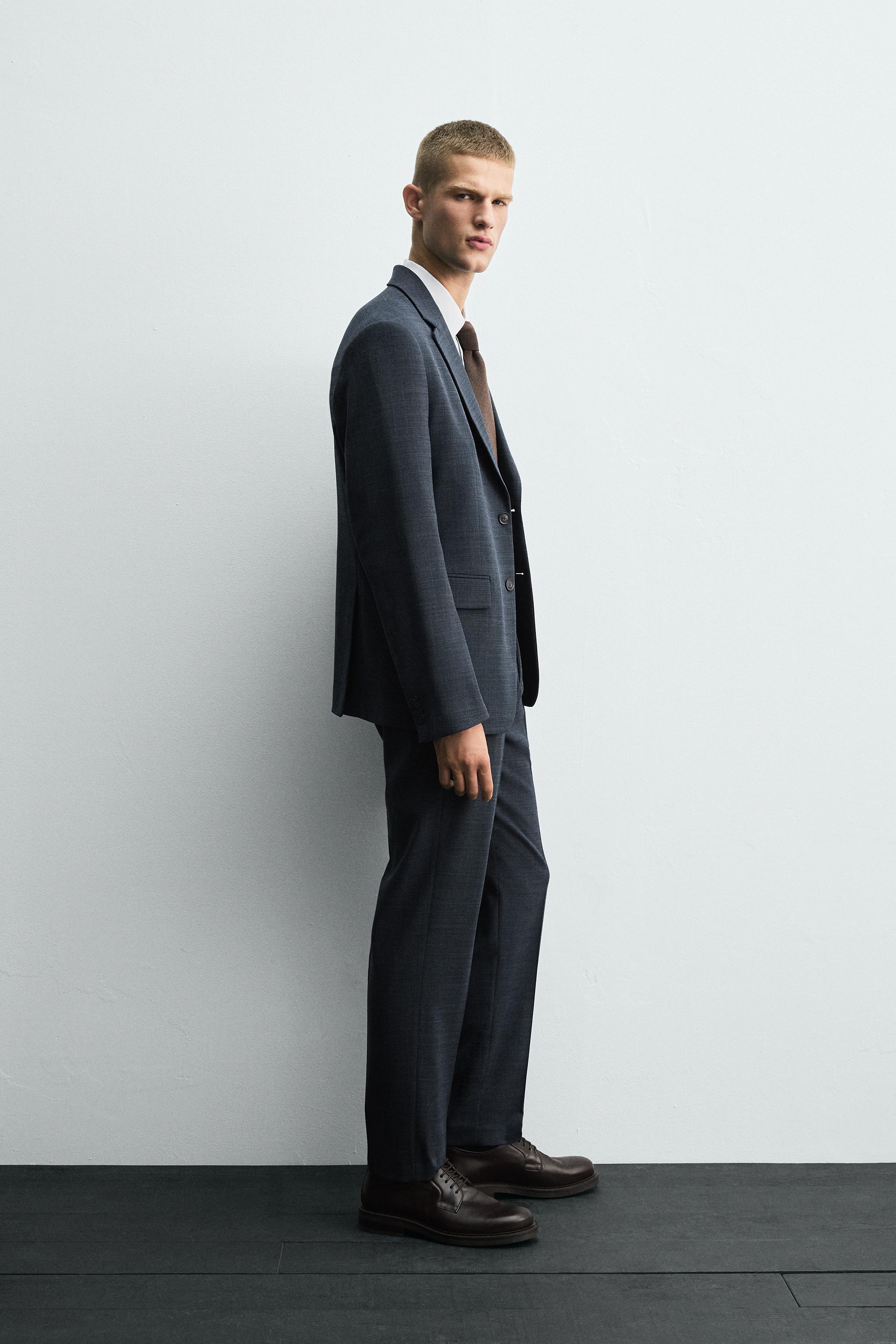 STRUCTURED SUIT PANTS