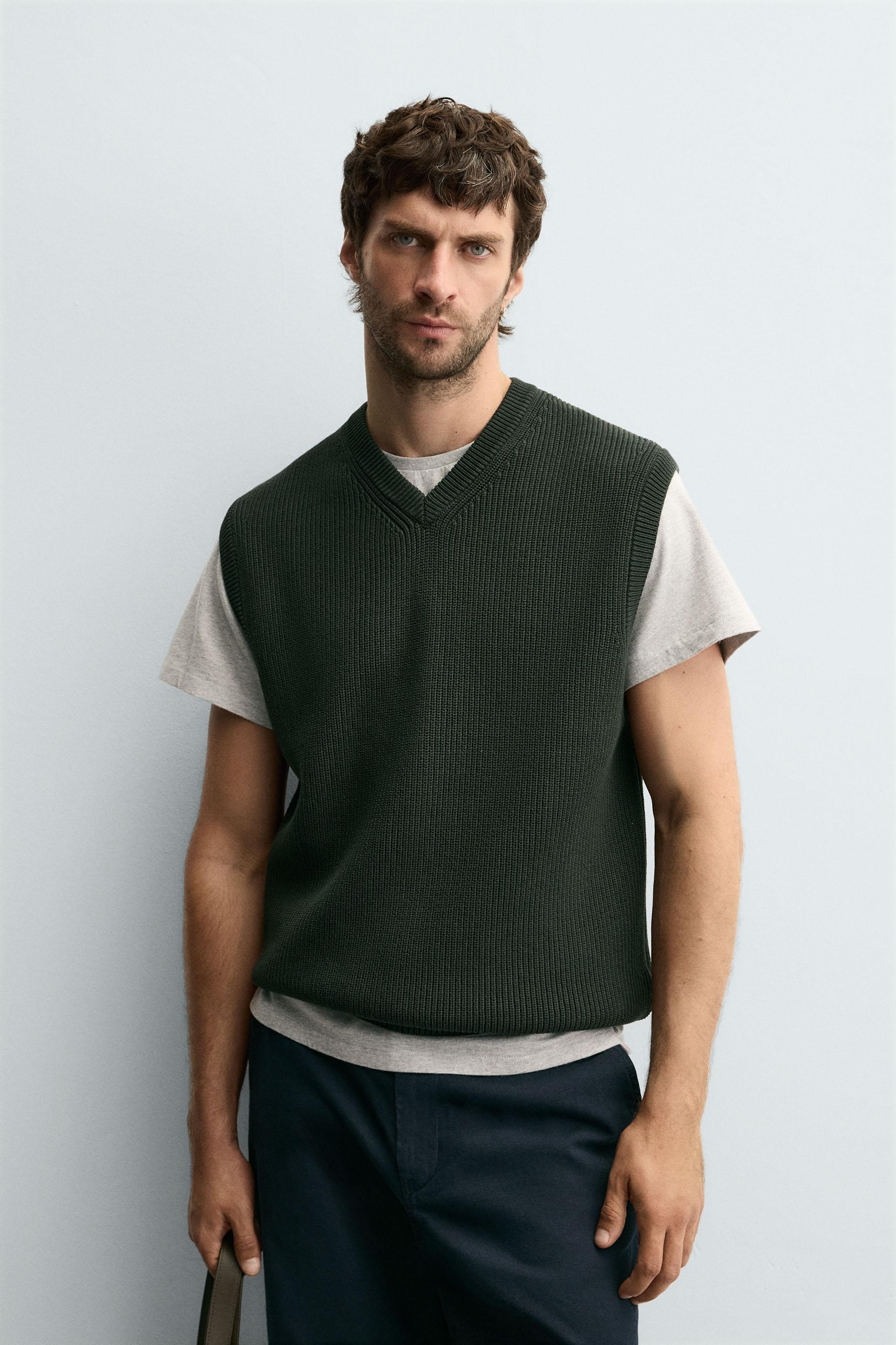 PURL KNIT VEST