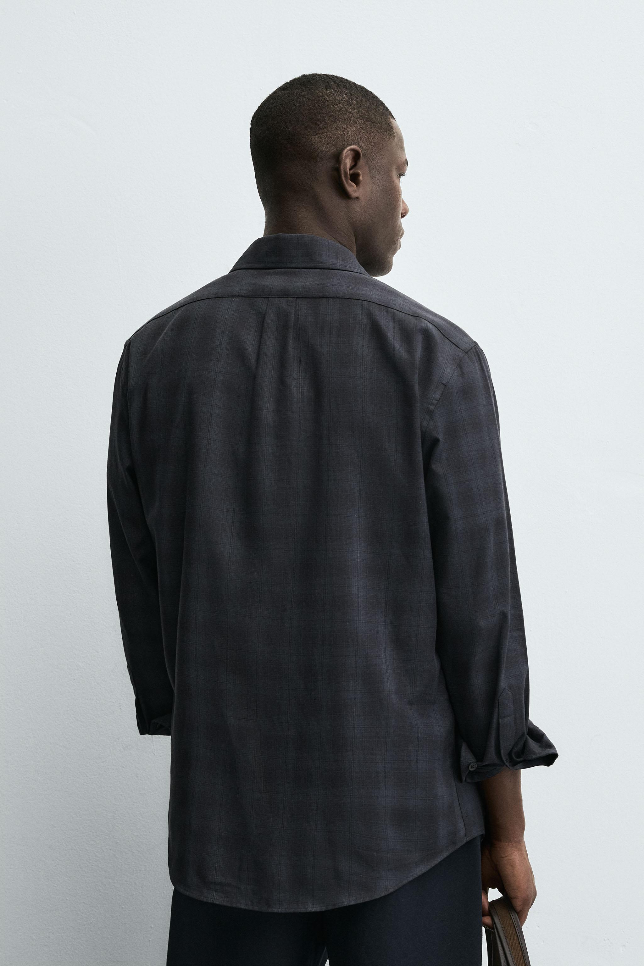 REGULAR FIT PLAID SHIRT