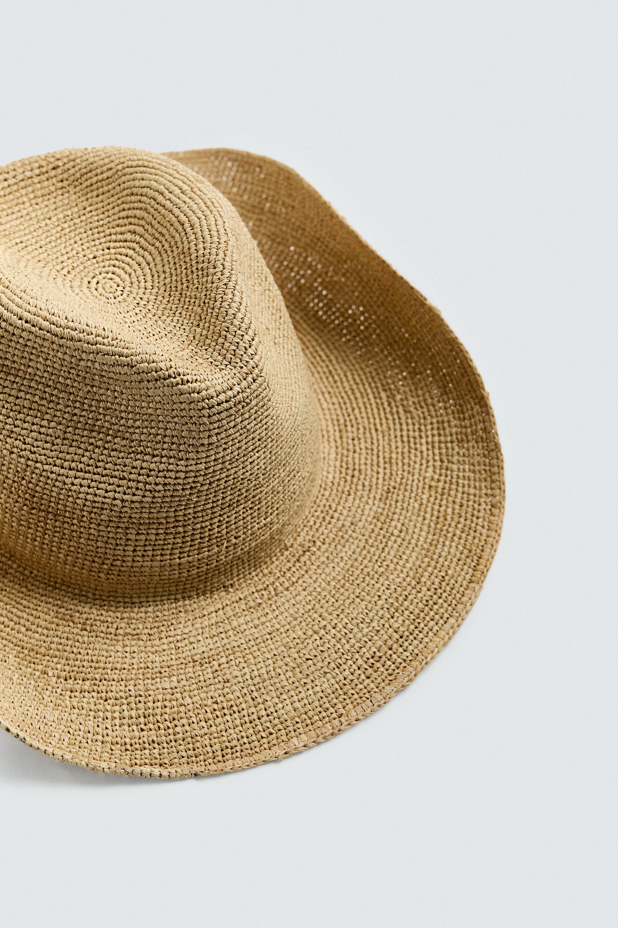 RAFFIA HAT