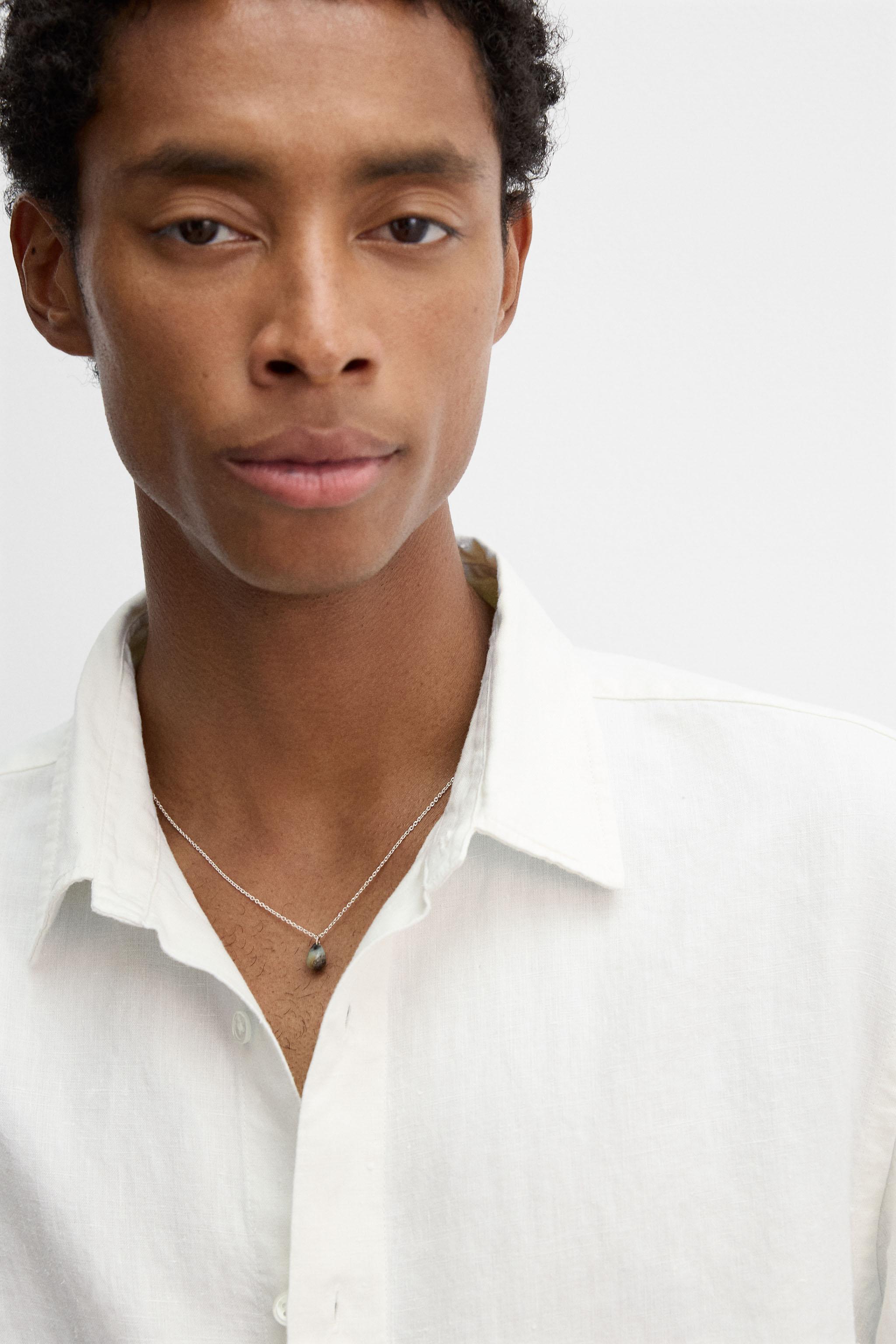 STONE PENDANT NECKLACE