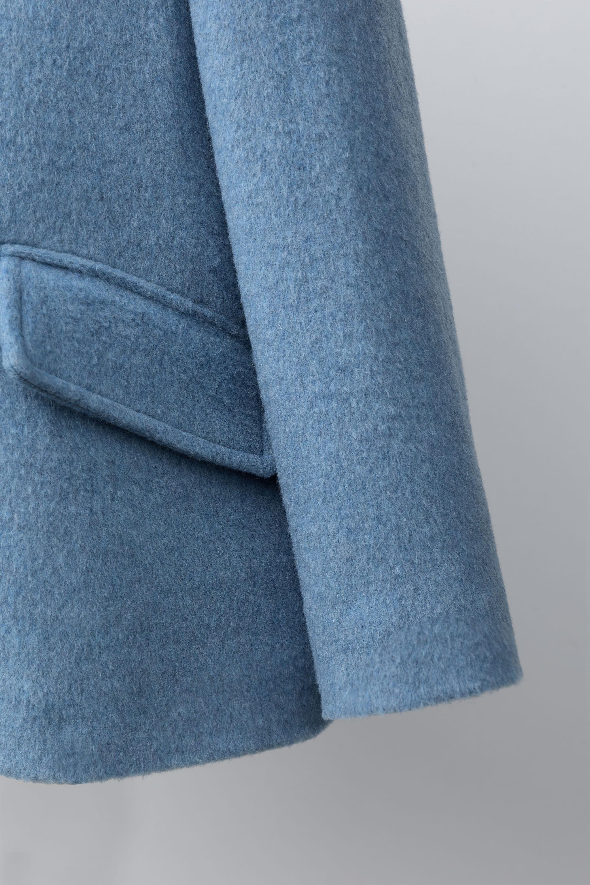 WOOL CLOTH COAT WITH WOOL