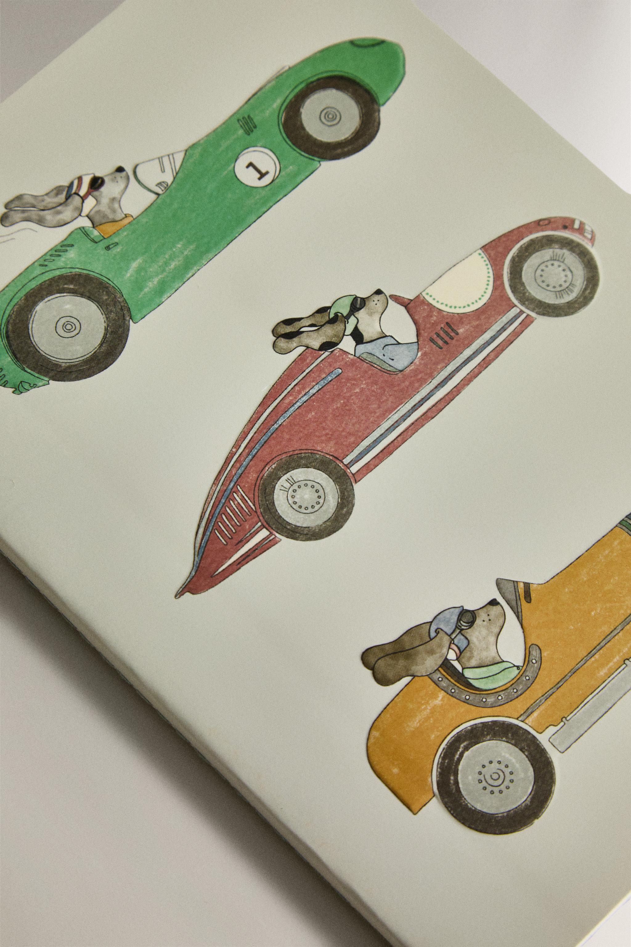 RACING DOGS NOTEBOOK (SET OF 2)