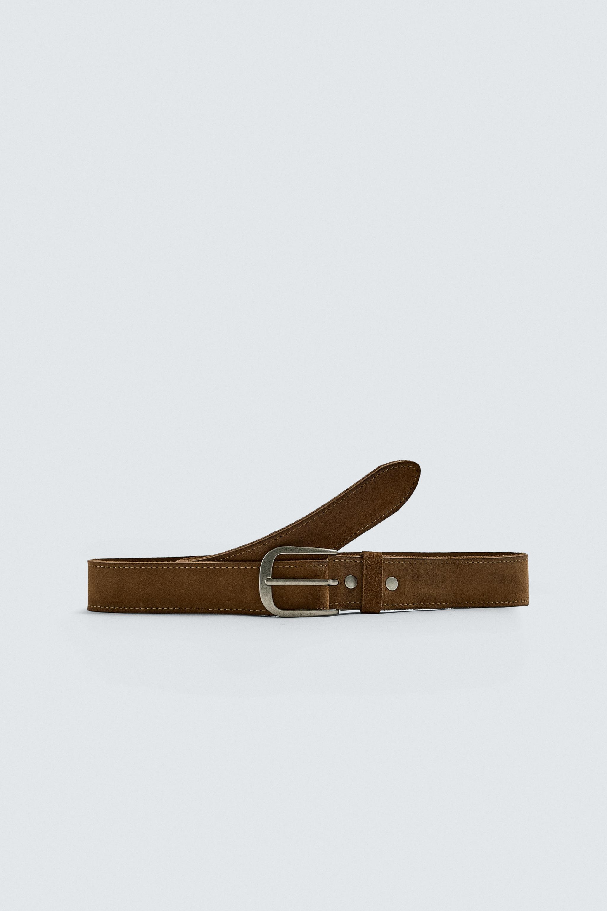 SPLIT LEATHER BELT
