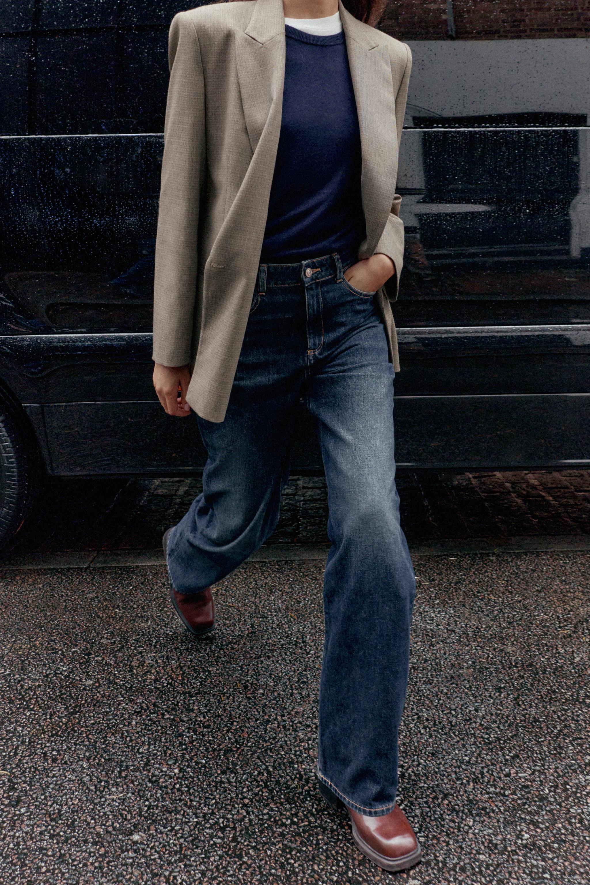 Z.04 STRAIGHT FULL LENGTH HIGH WAISTED JEANS