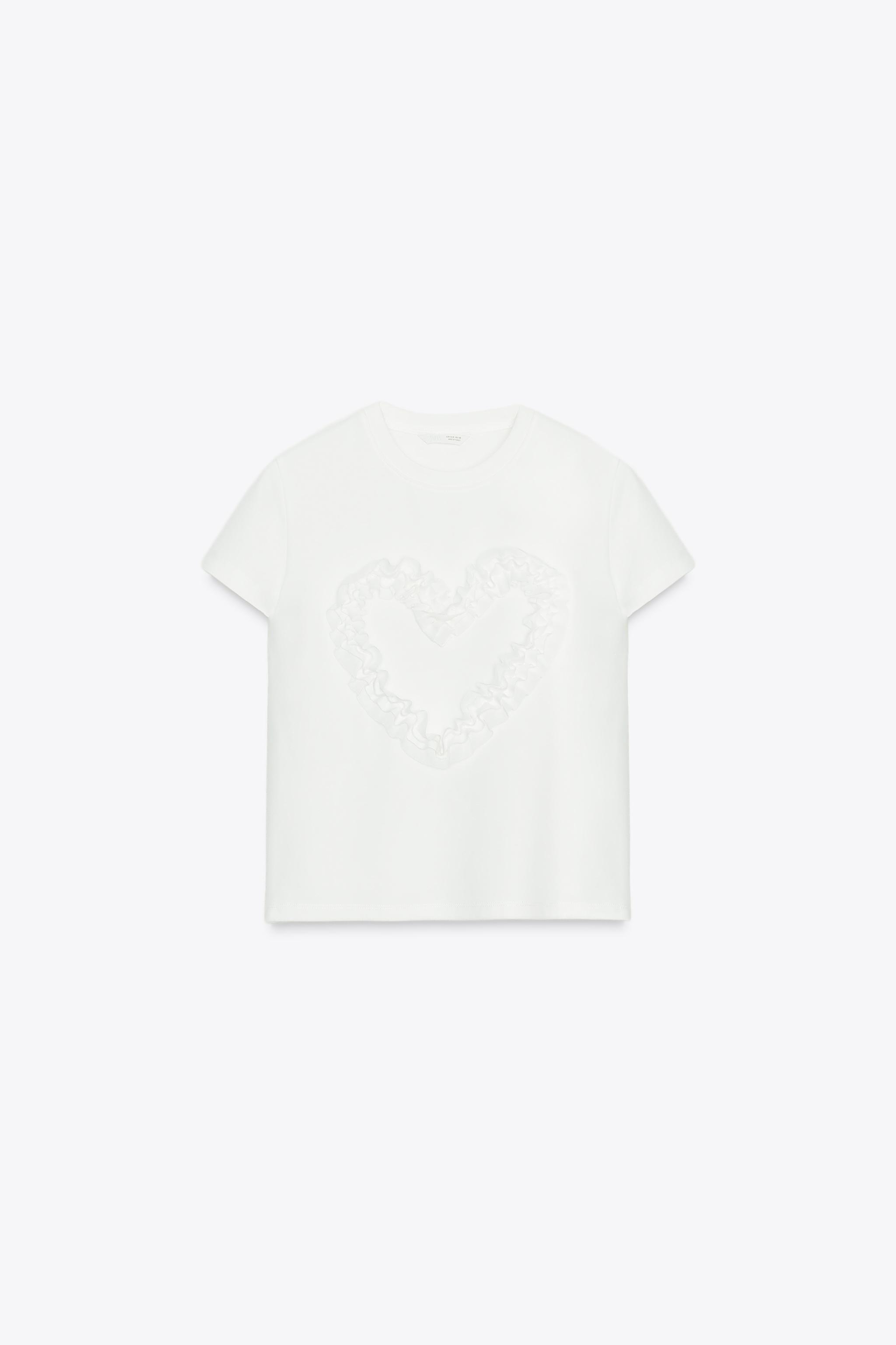 RAISED HEART T-SHIRT