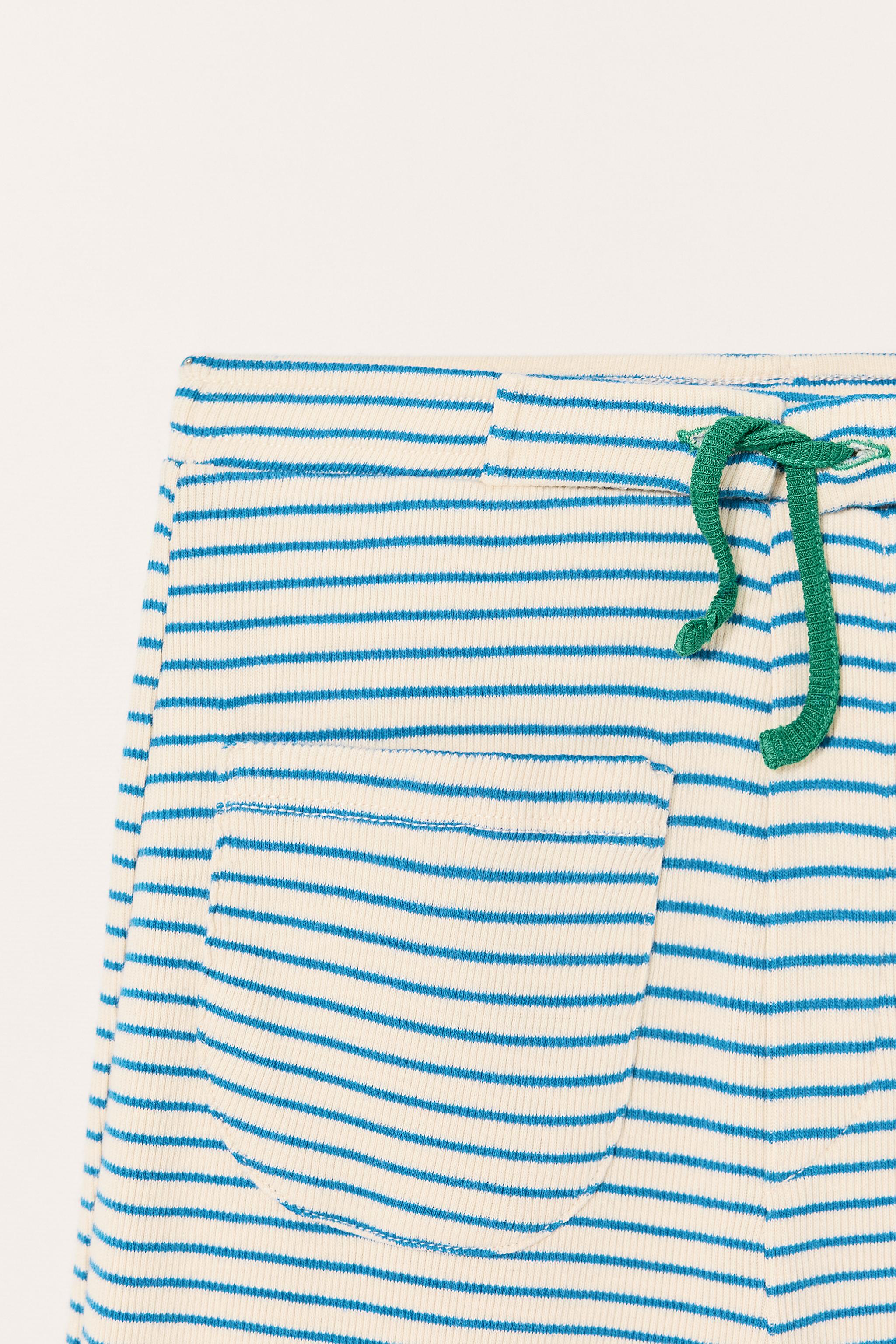 LIMITED EDITION STRIPED STRAIGHT LEG PANTS