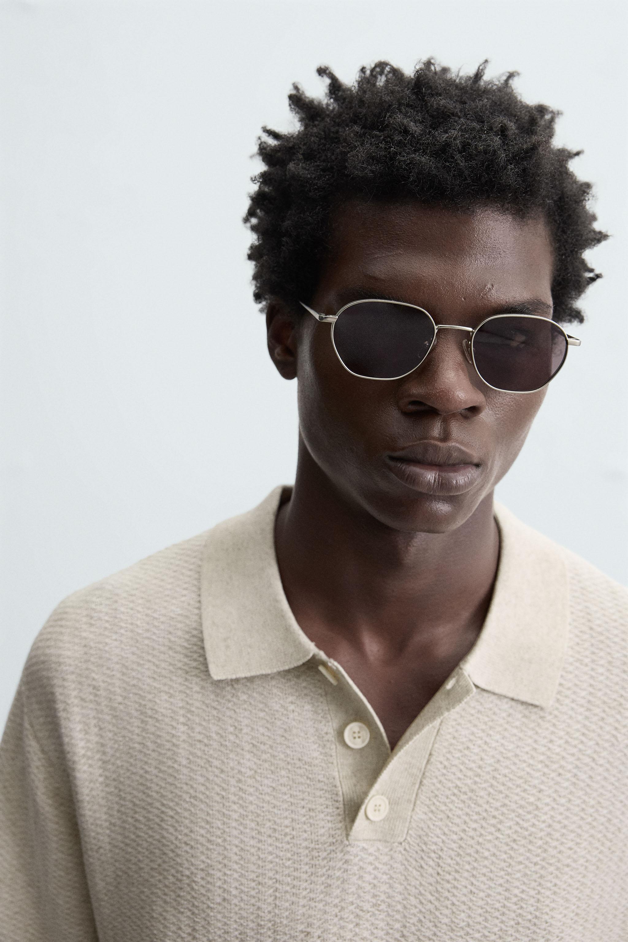 TEXTURED KNIT POLO SHIRT