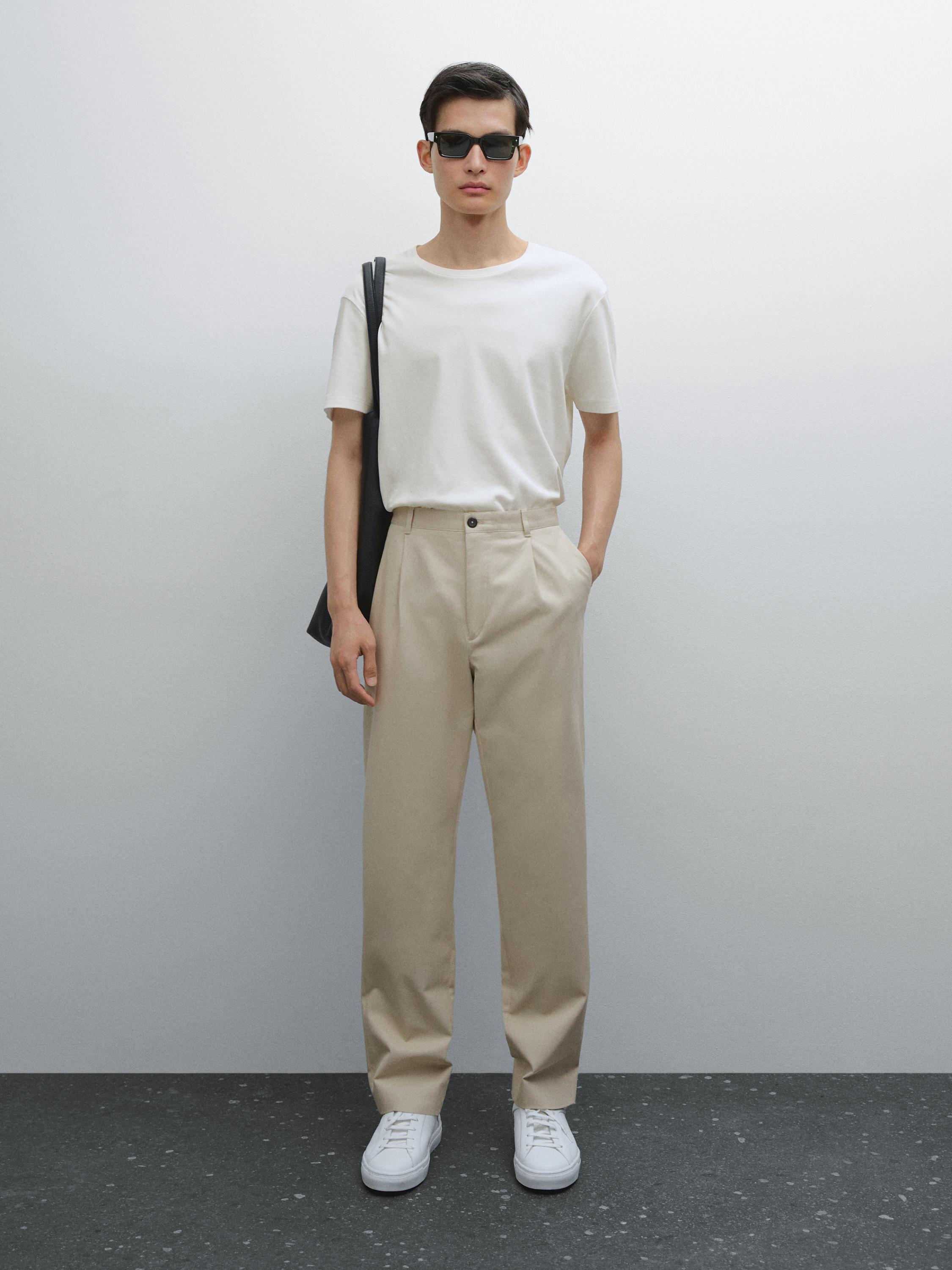 100% mercerised cotton T-shirt