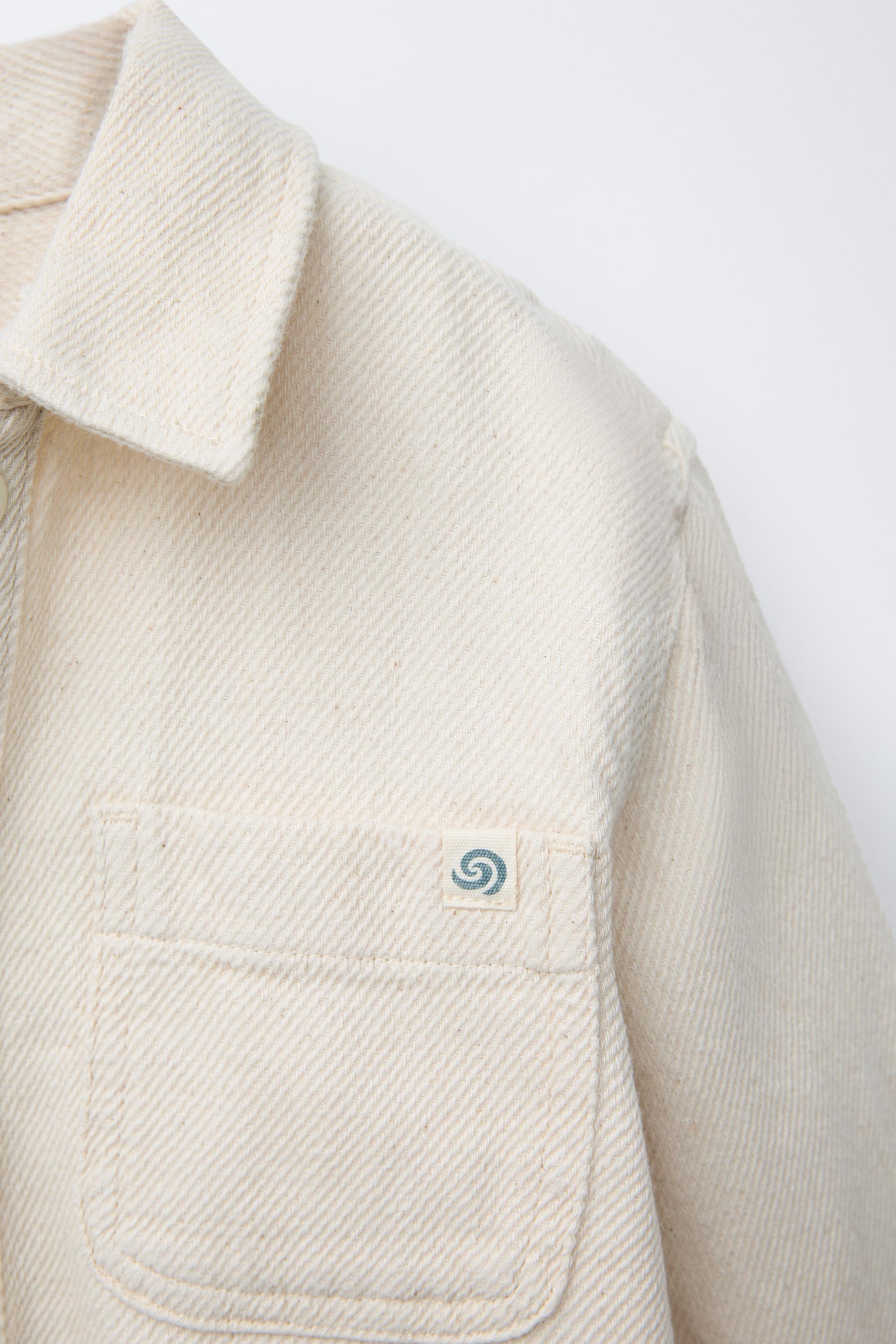 FLOWY SNAP BUTTON OVERSHIRT