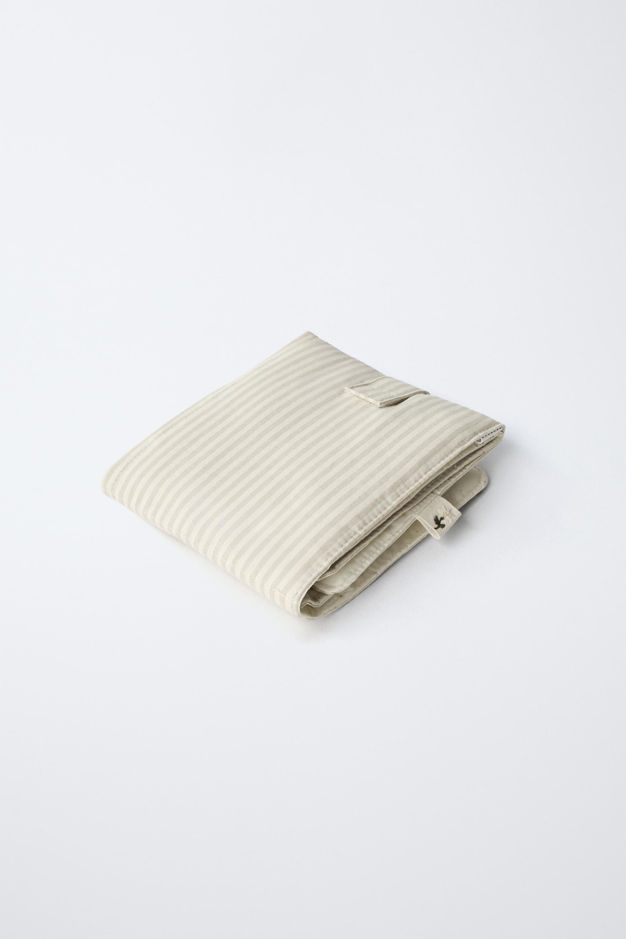 STRIPED MATERNITY BAG