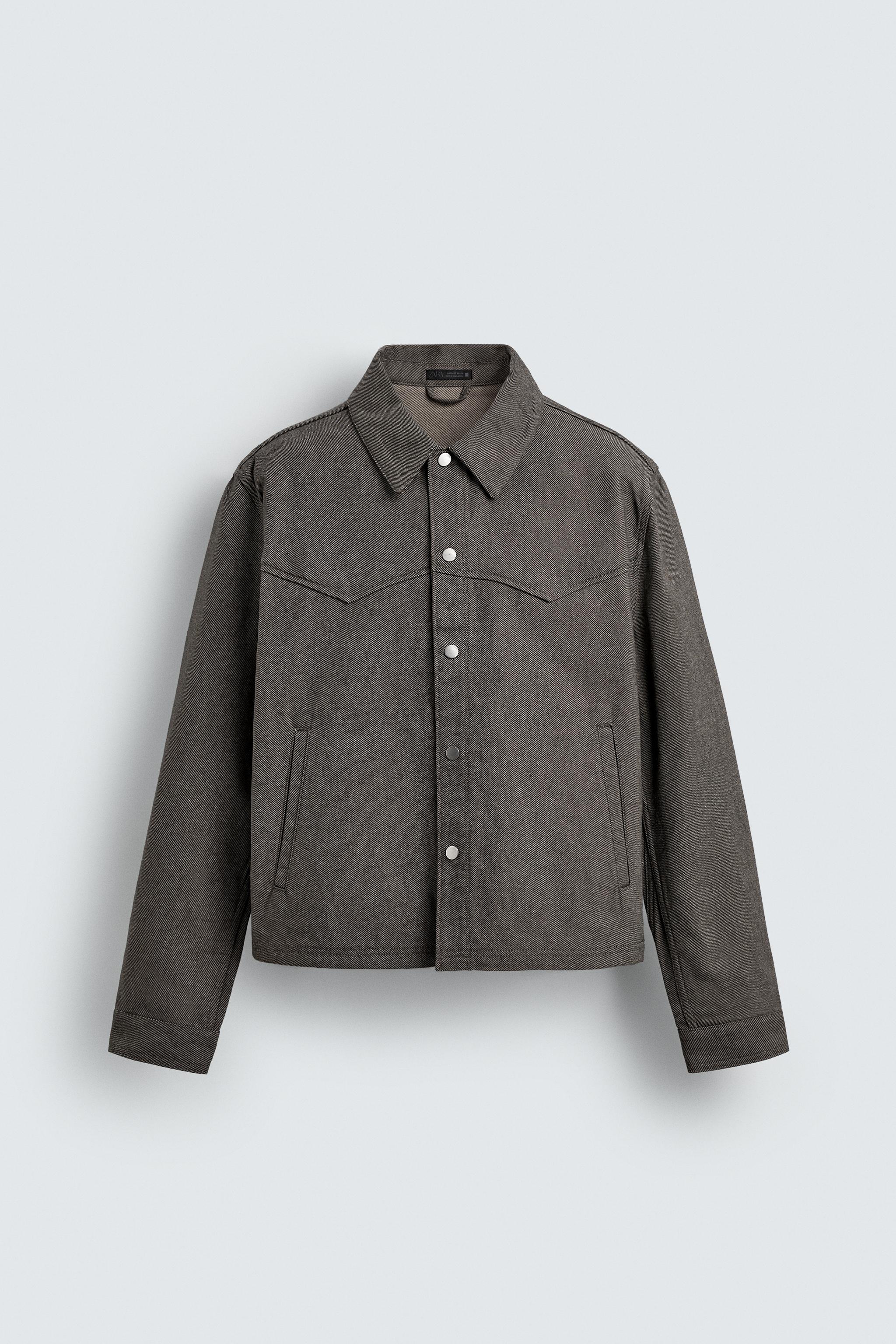 TWILL STRUCTURE OVERSHIRT