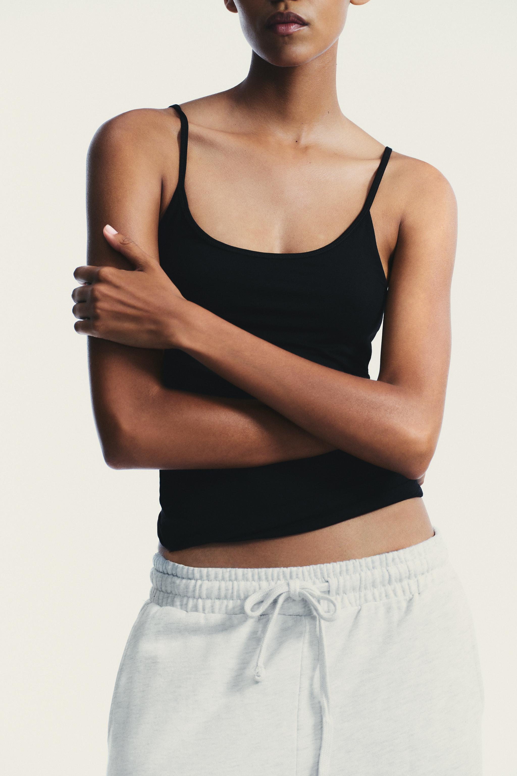 LYOCELL T-SHIRT WITH INNER TOP