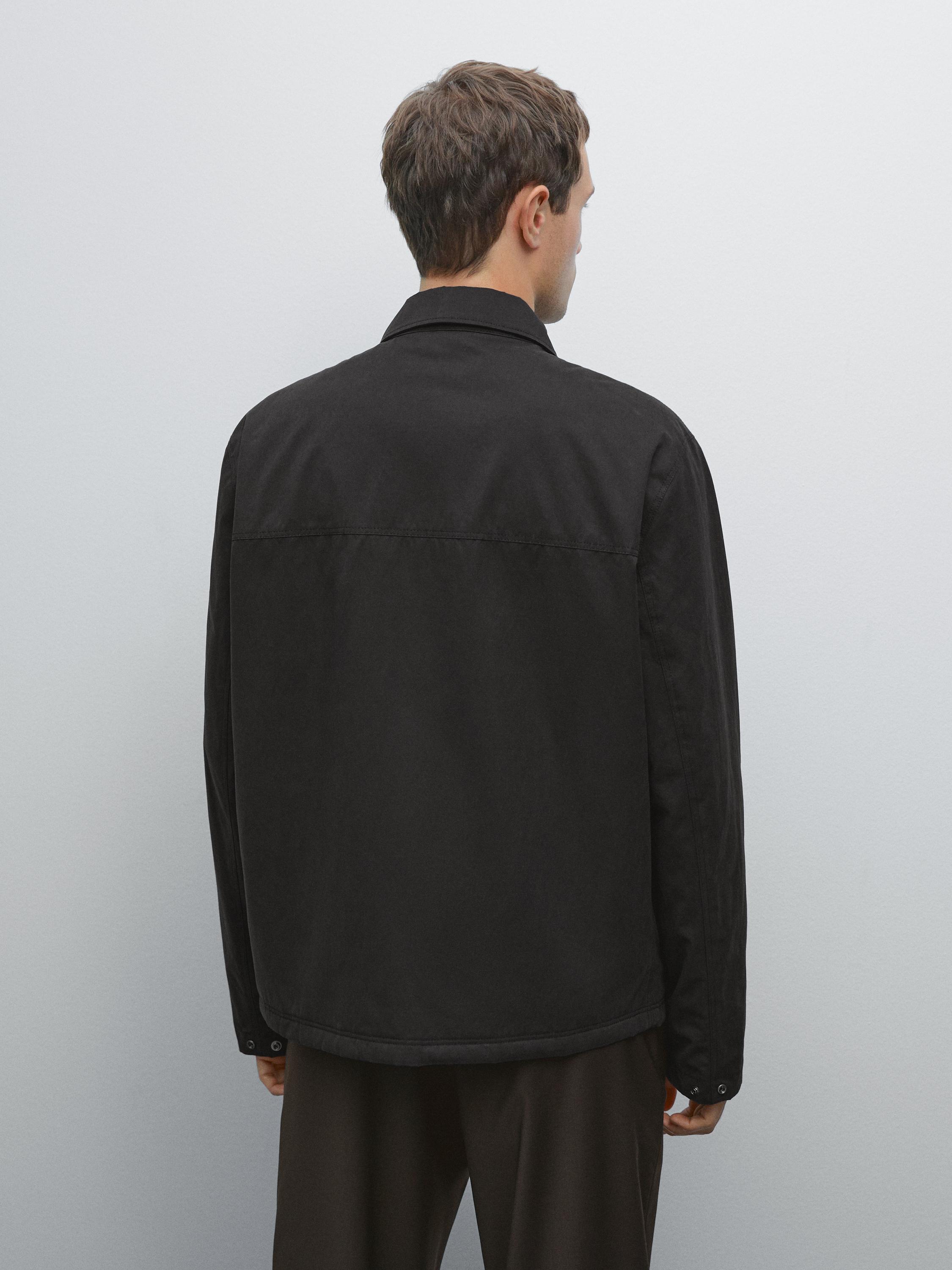 Water-repellent toggle jacket