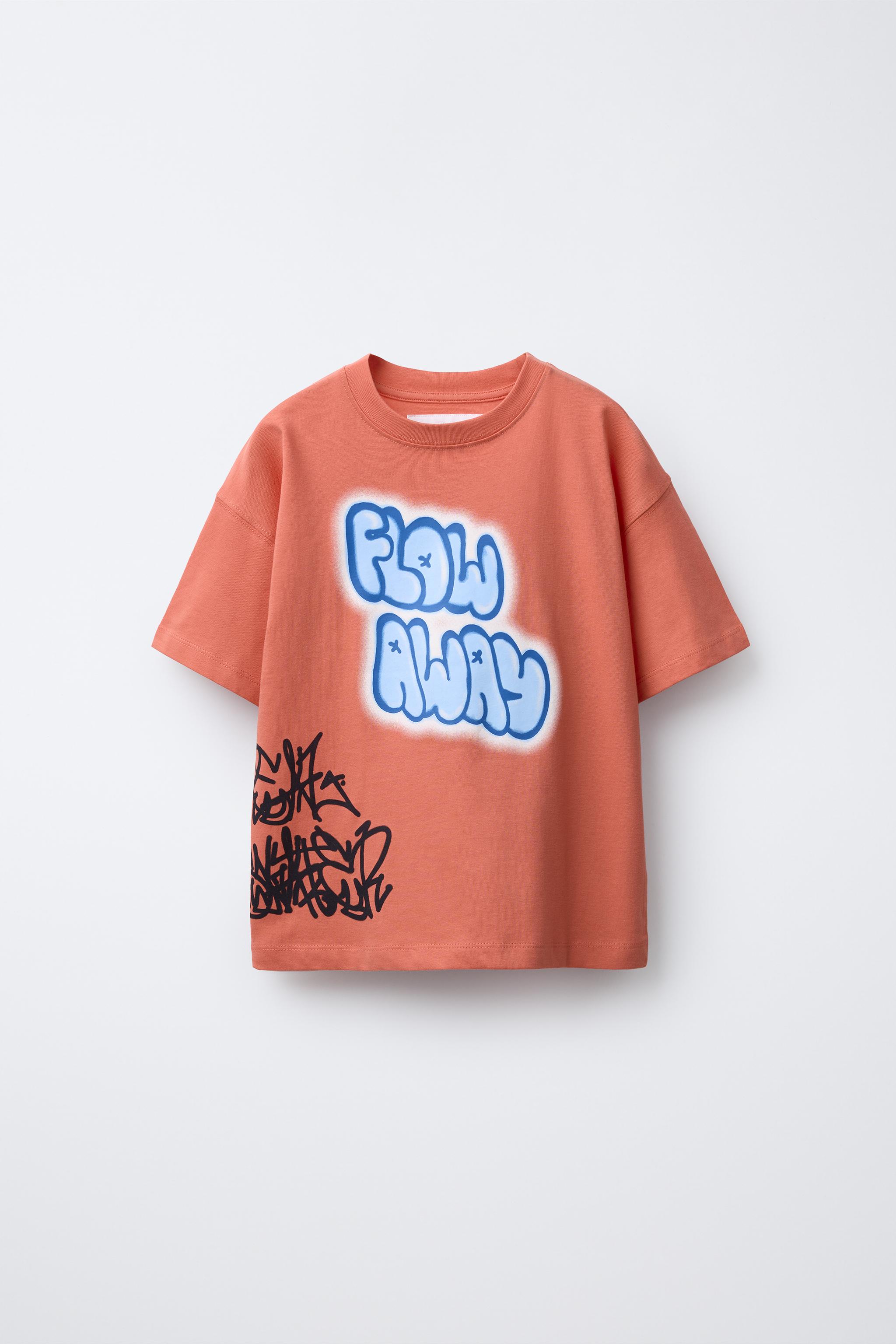 GRAFFITI PRINT T-SHIRT