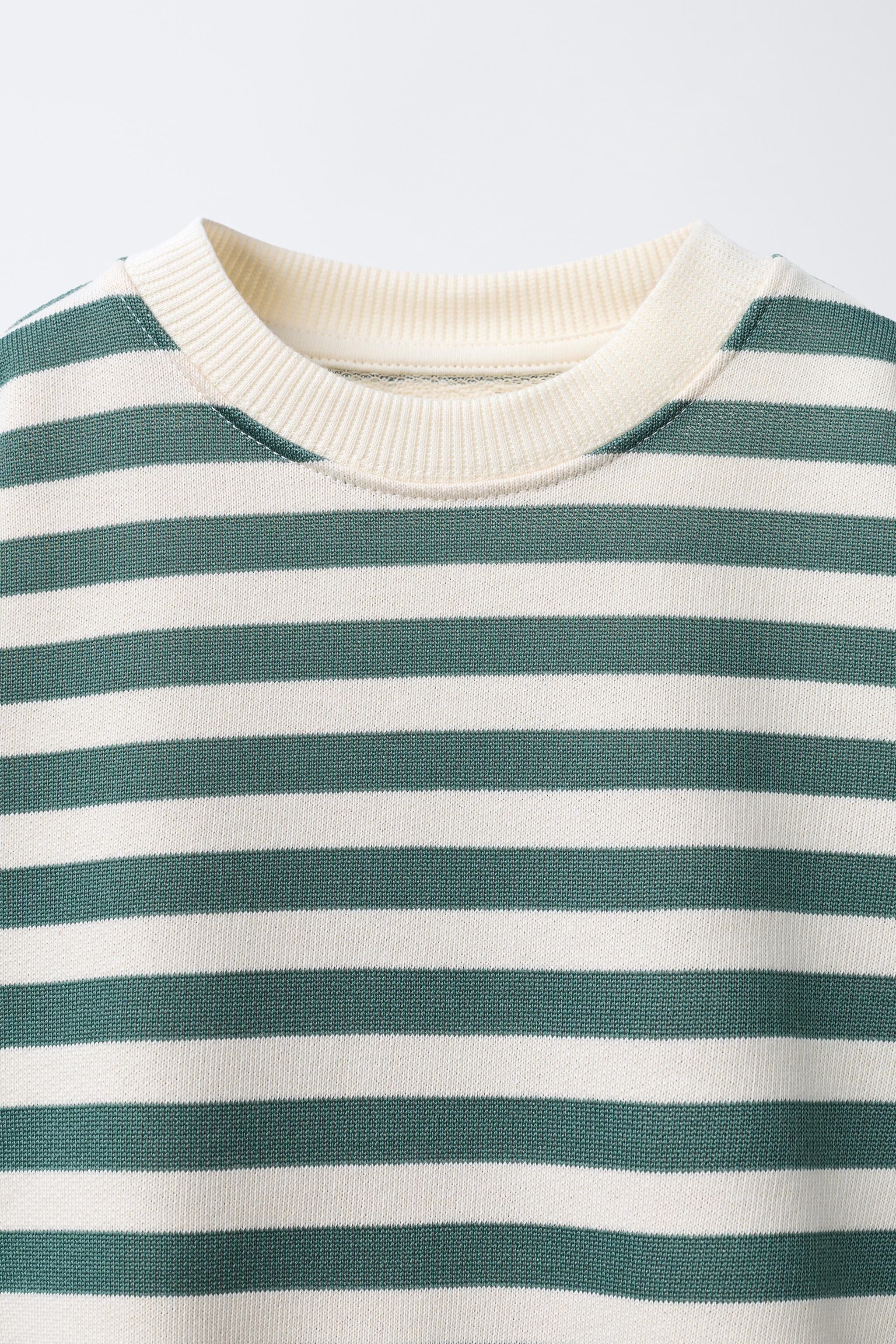 STRIPED SWEATSHIRT