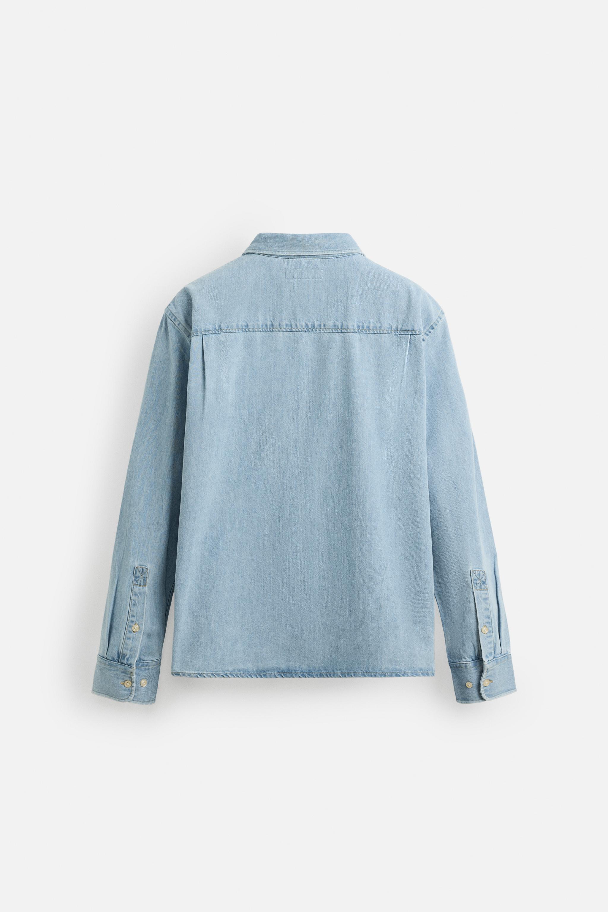 REGULAR FIT DENIM SHIRT