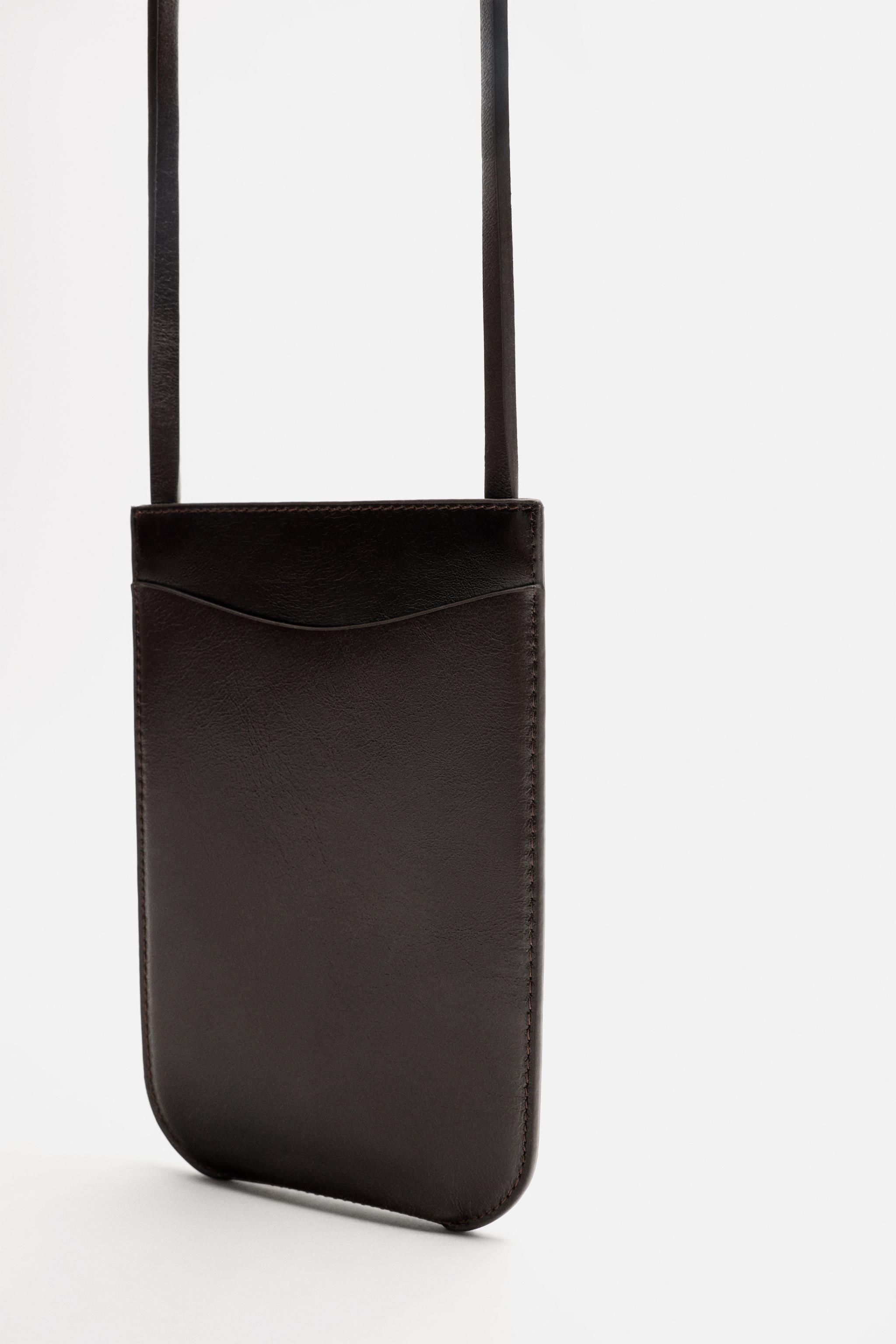 LEATHER CROSSBODY BAG