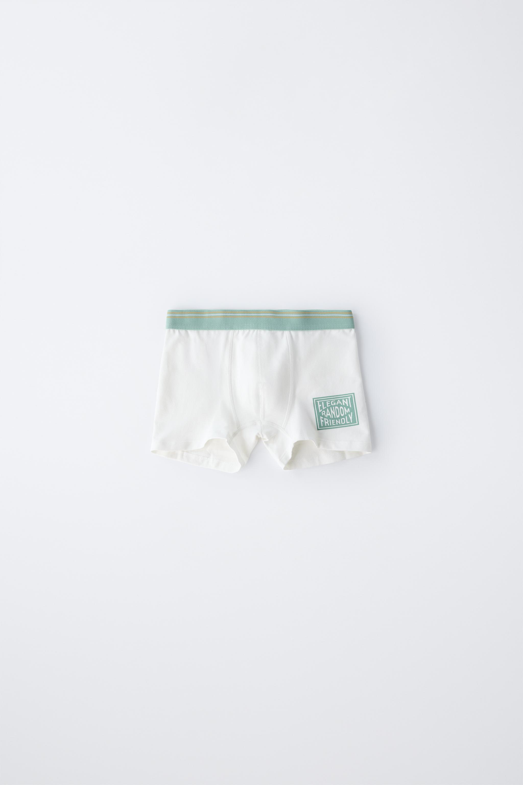 AGES 6-14/ FIVE-PACK OF PRINTED BOXERS