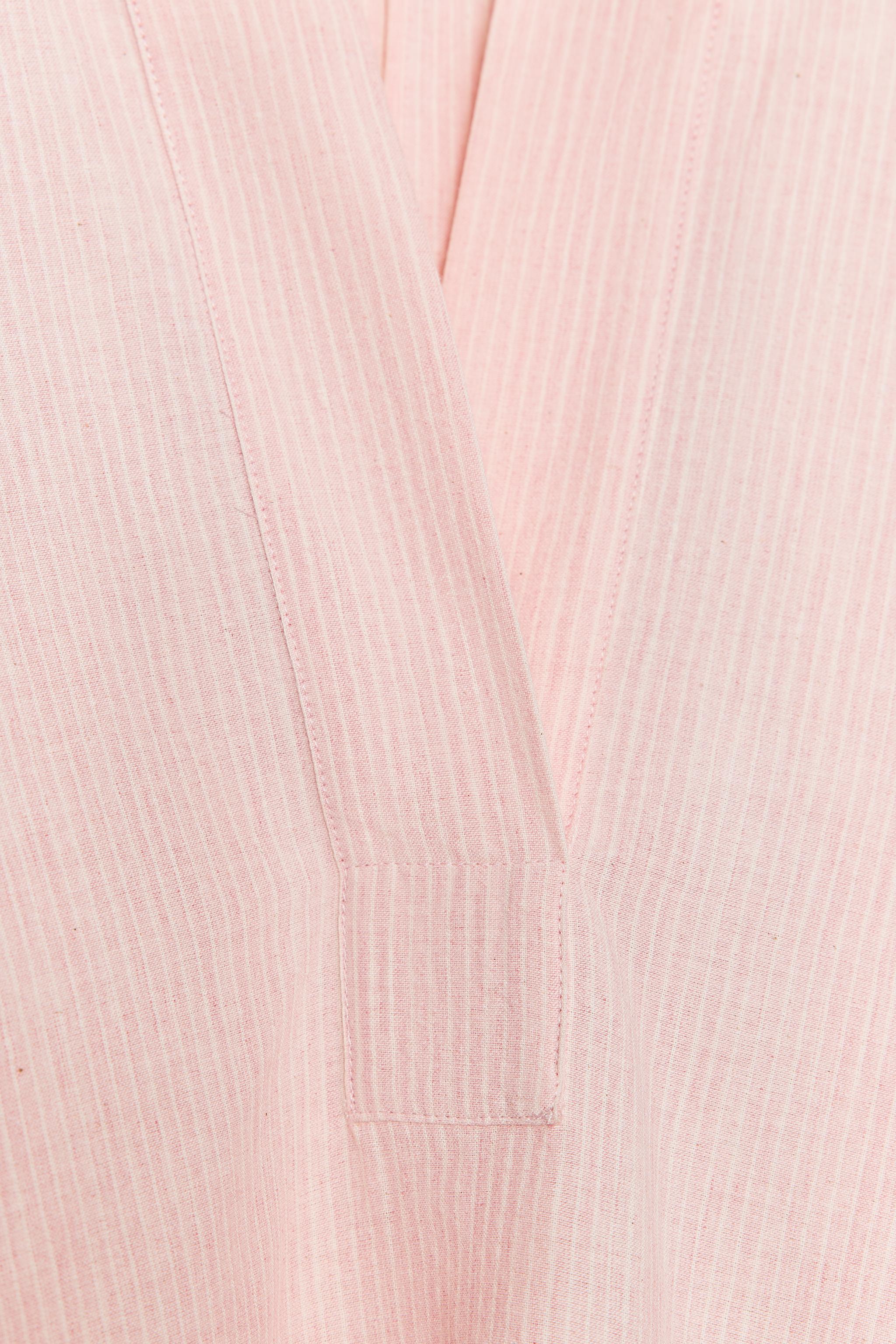 STRIPED OVERSIZED CAPE SHIRT ZW COLLECTION