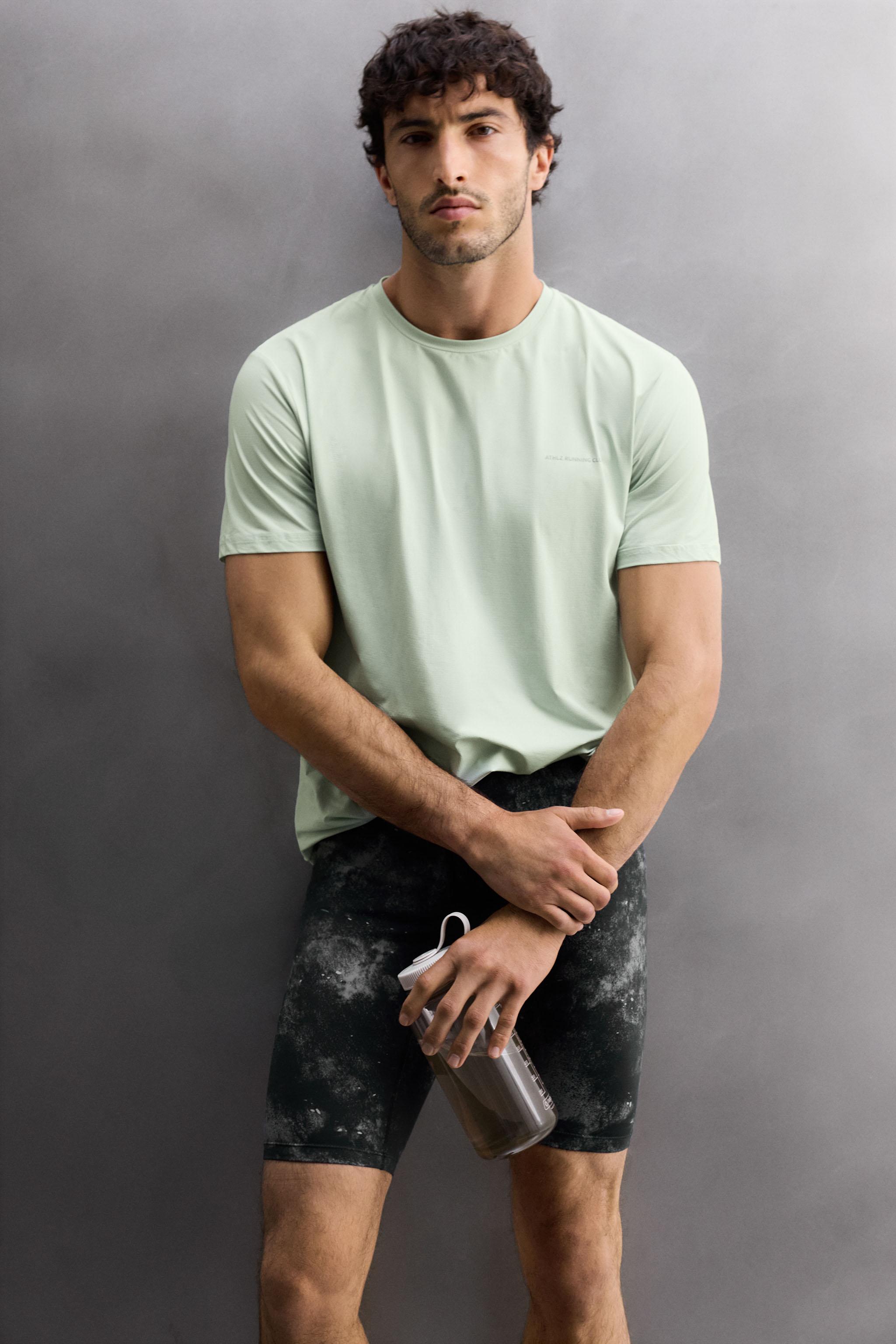 ABSTRACT PRINT RUNNING LEGGINGS