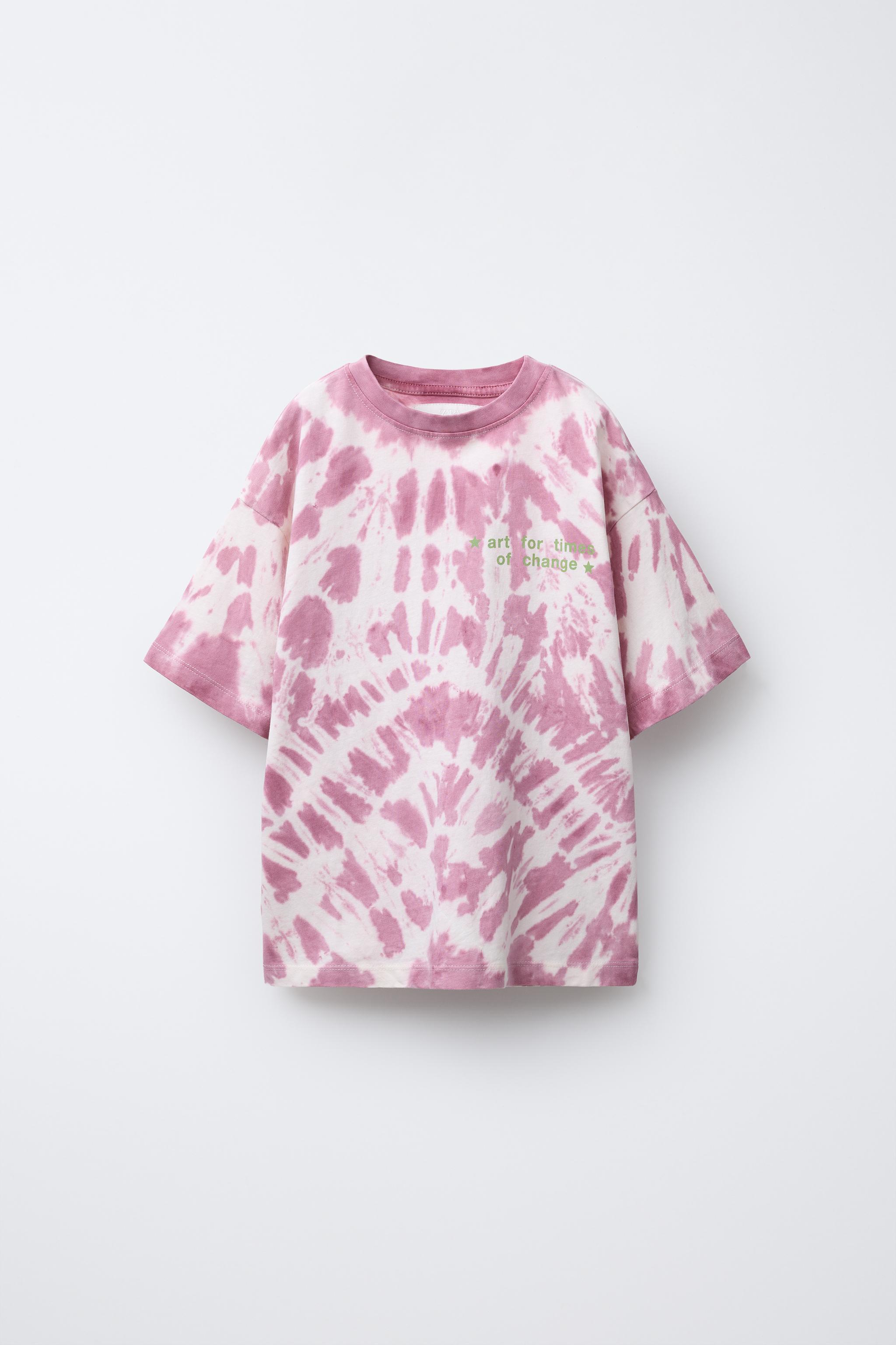 TIE-DYE PRINT T-SHIRT
