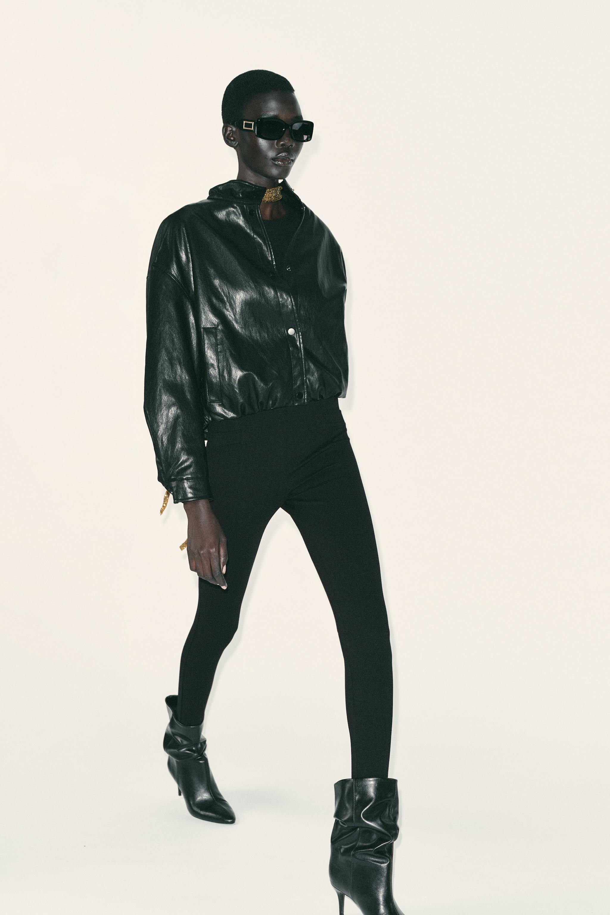 GOLD BUTTON LEGGINGS