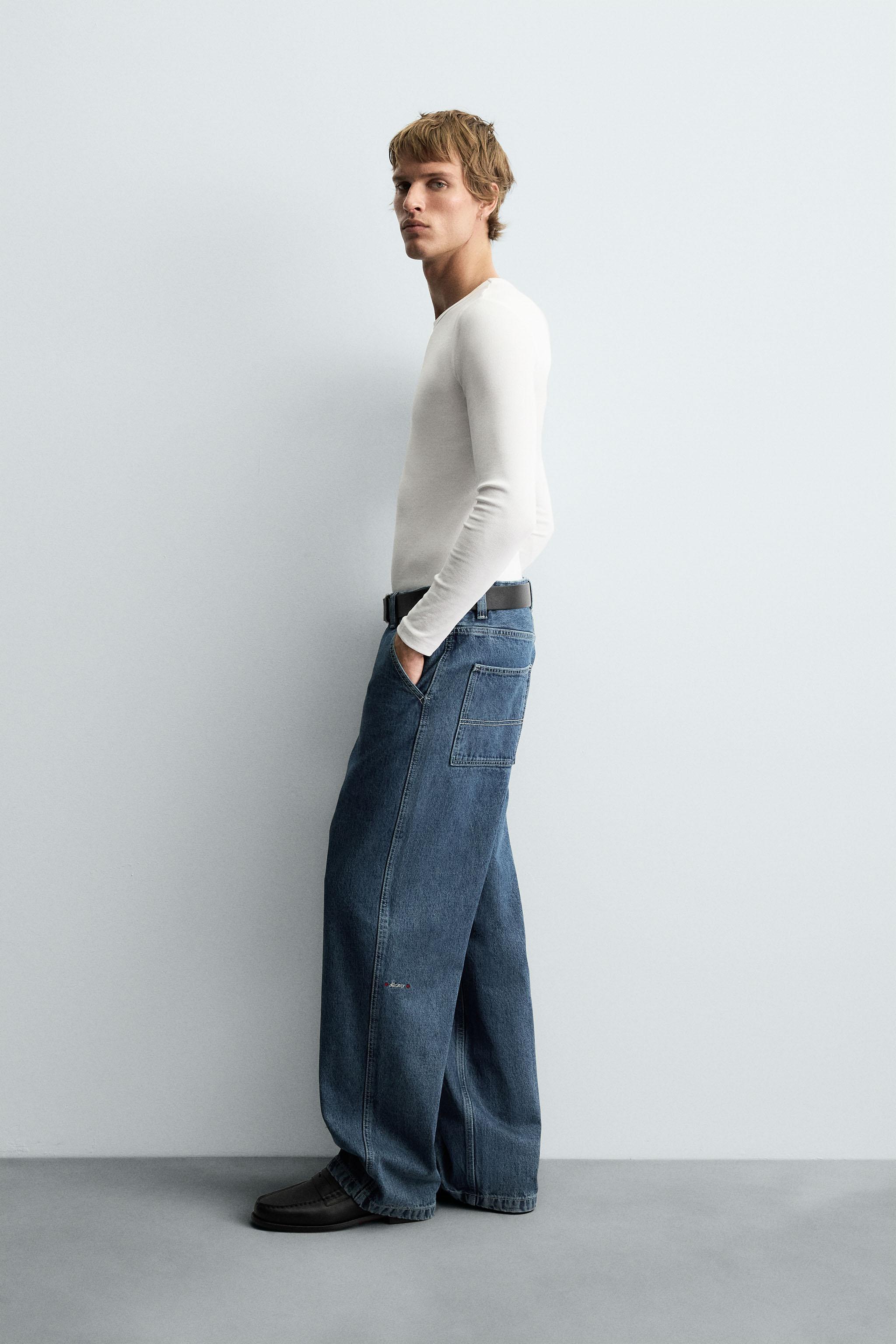 DENIM CHINO PANTS