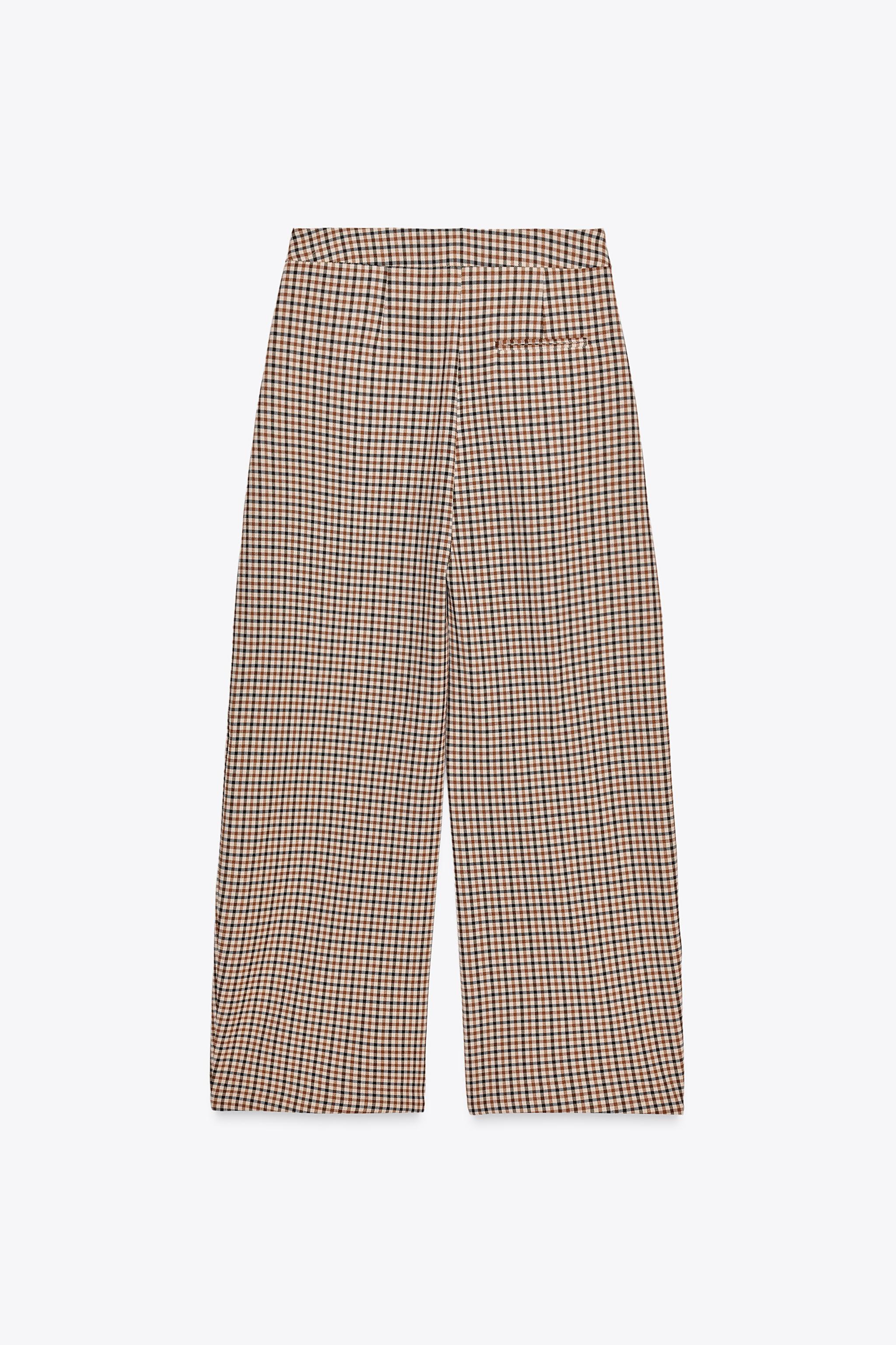 ZW COLLECTION PLAID PANTS