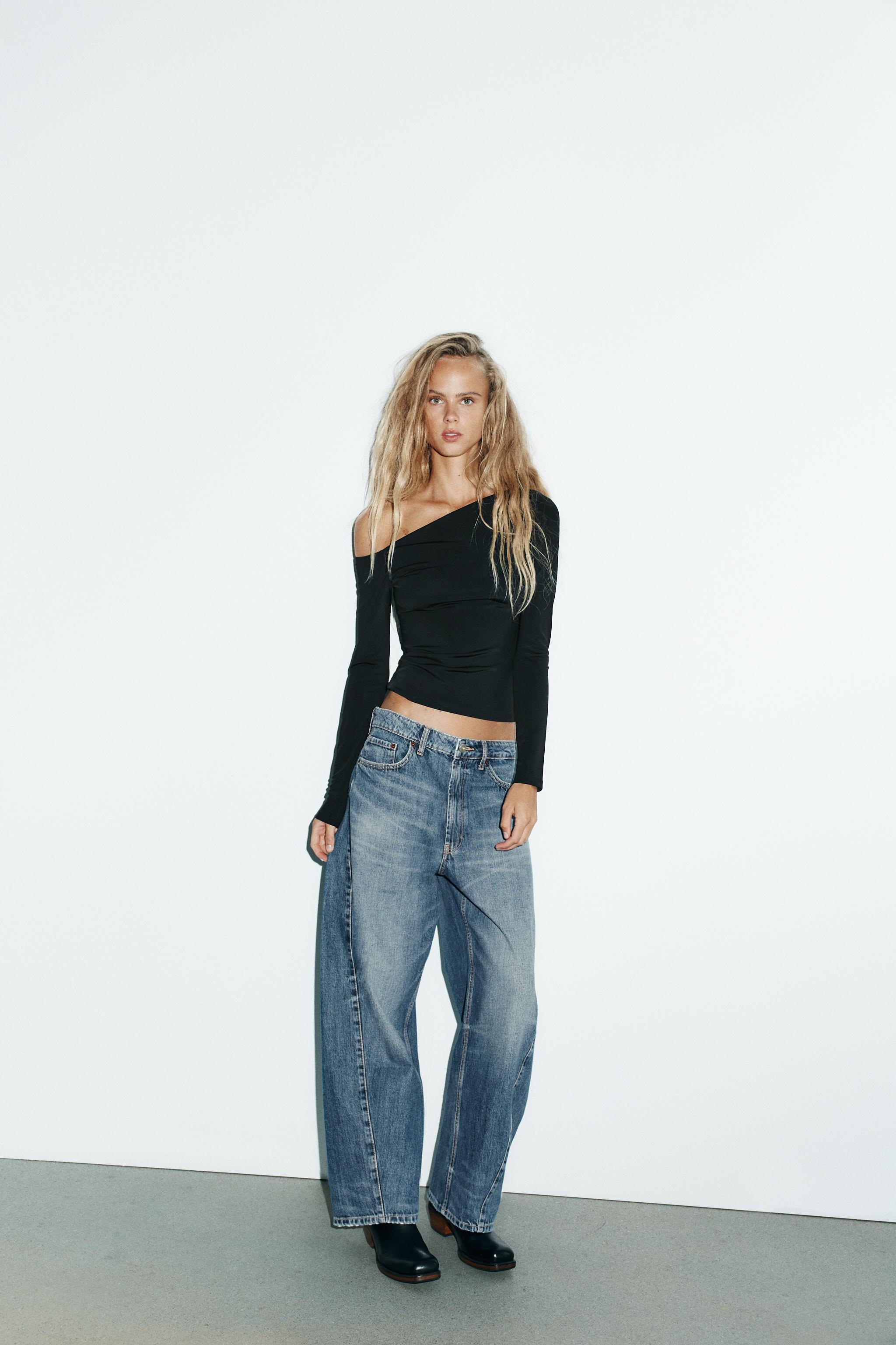 ASYMMETRIC POLYAMIDE T-SHIRT