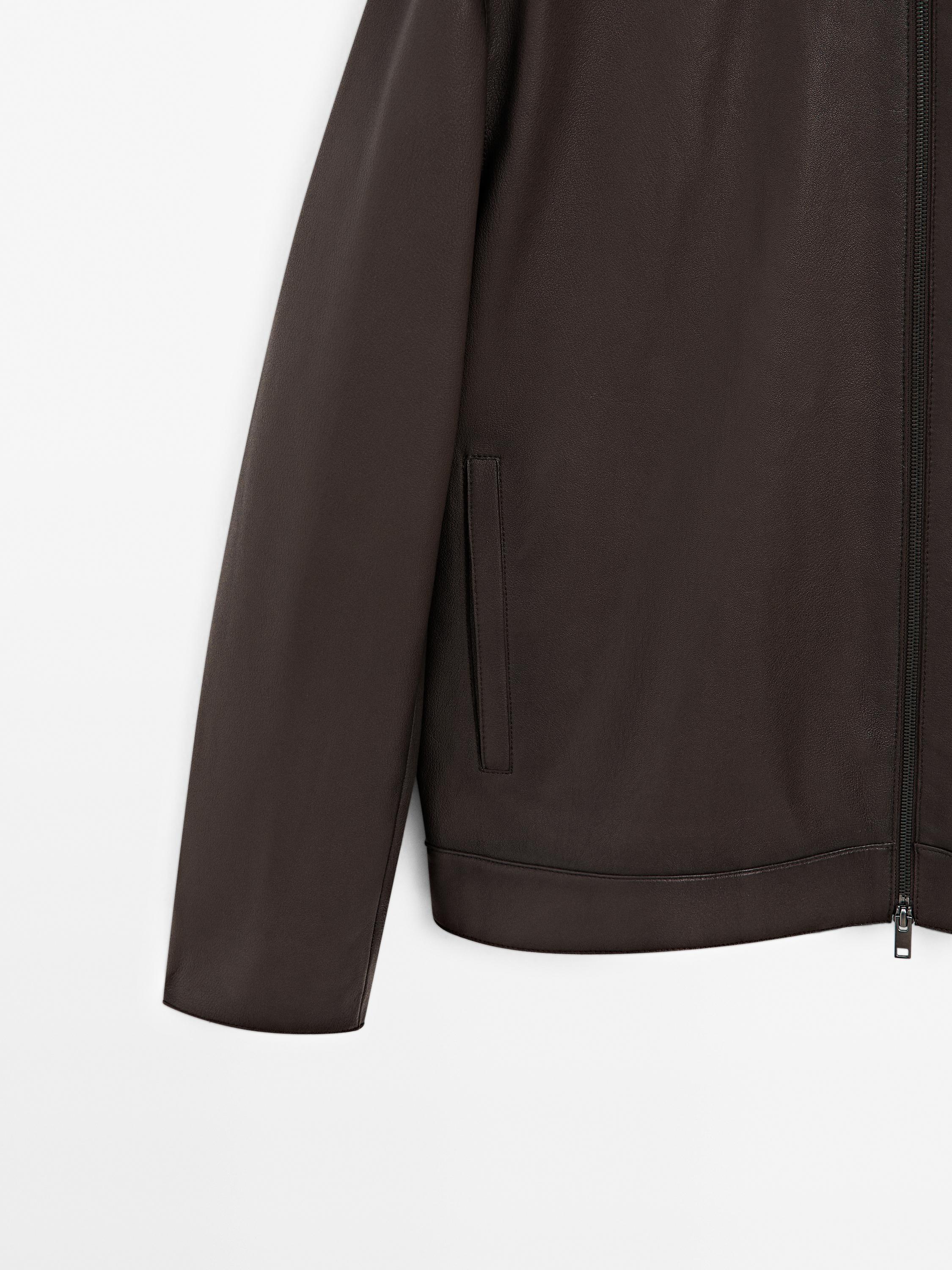 Nappa sheepskin jacket