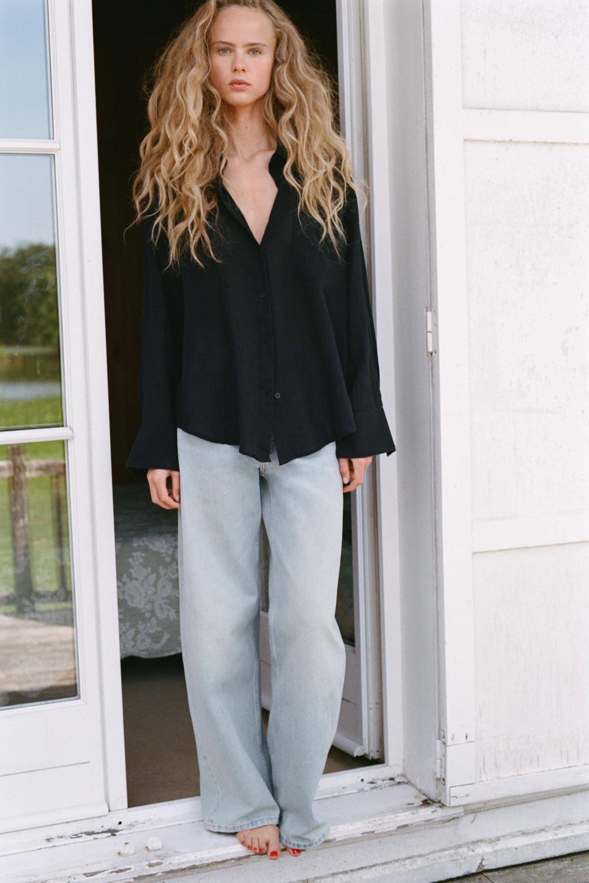 OVERSIZED GAUZE SHIRT