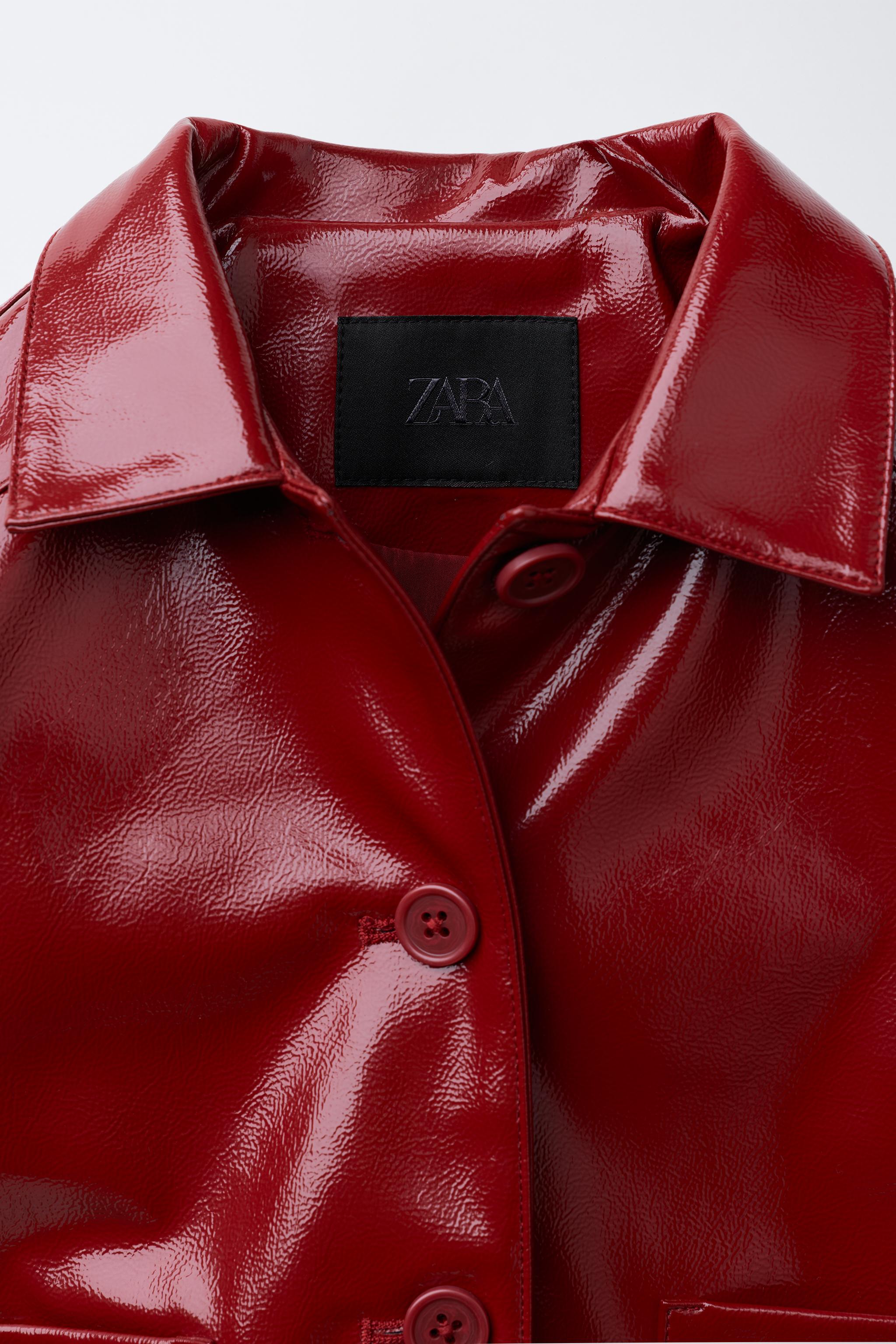 PATENT EFFECT JACKET