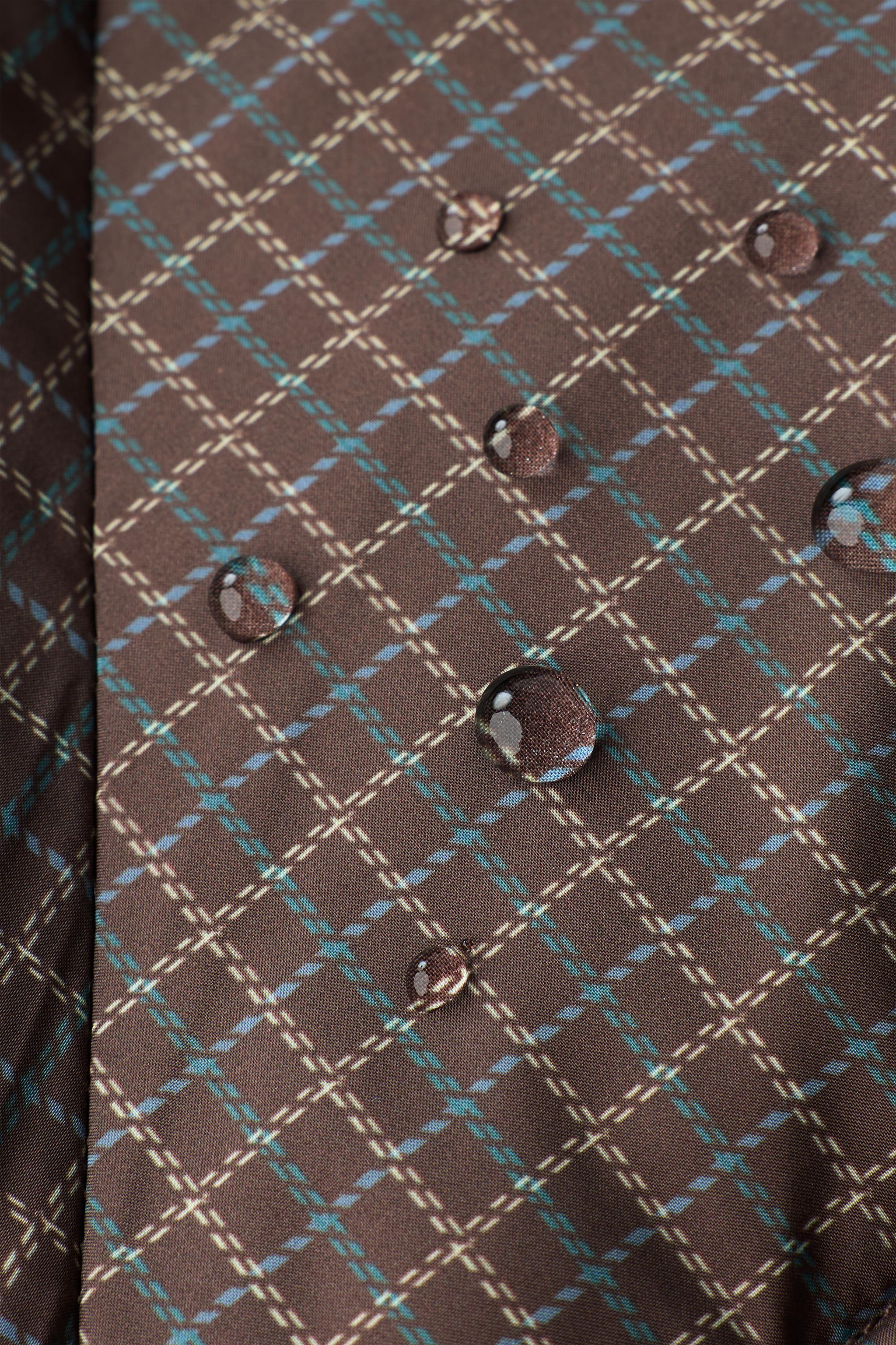 CHECKERED PUFFER JACKET