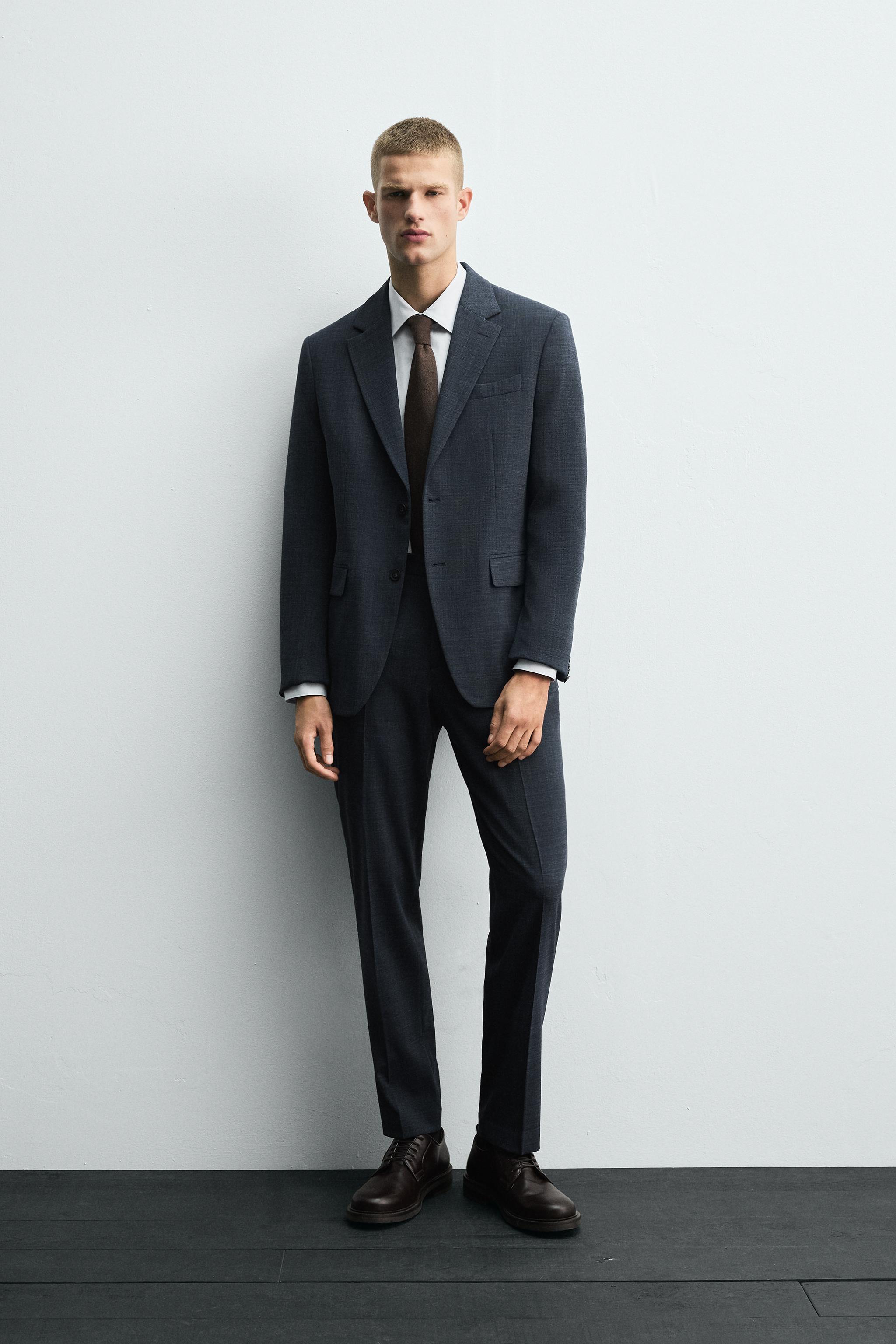 STRUCTURED SUIT PANTS
