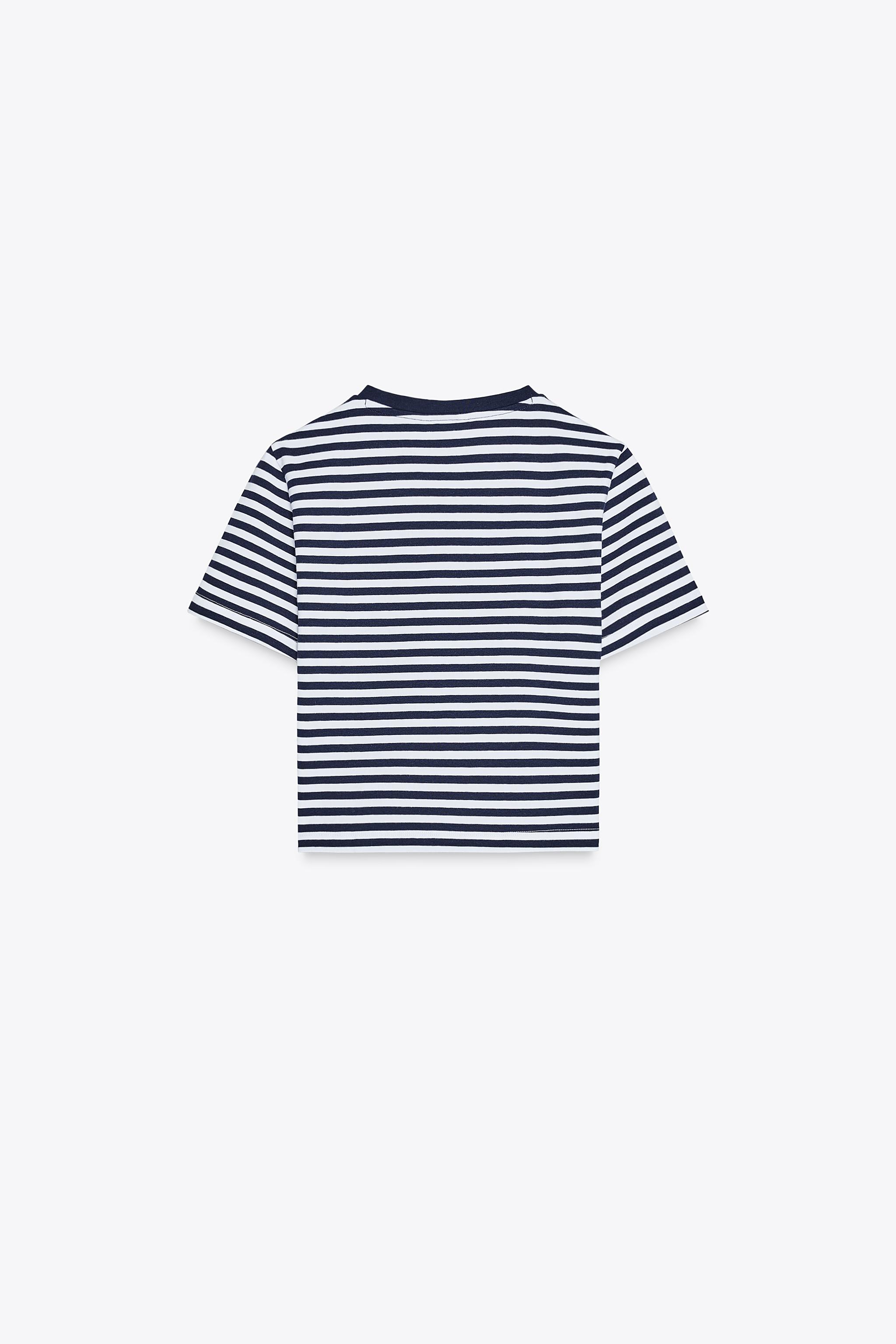 CROPPED STRETCH T-SHIRT