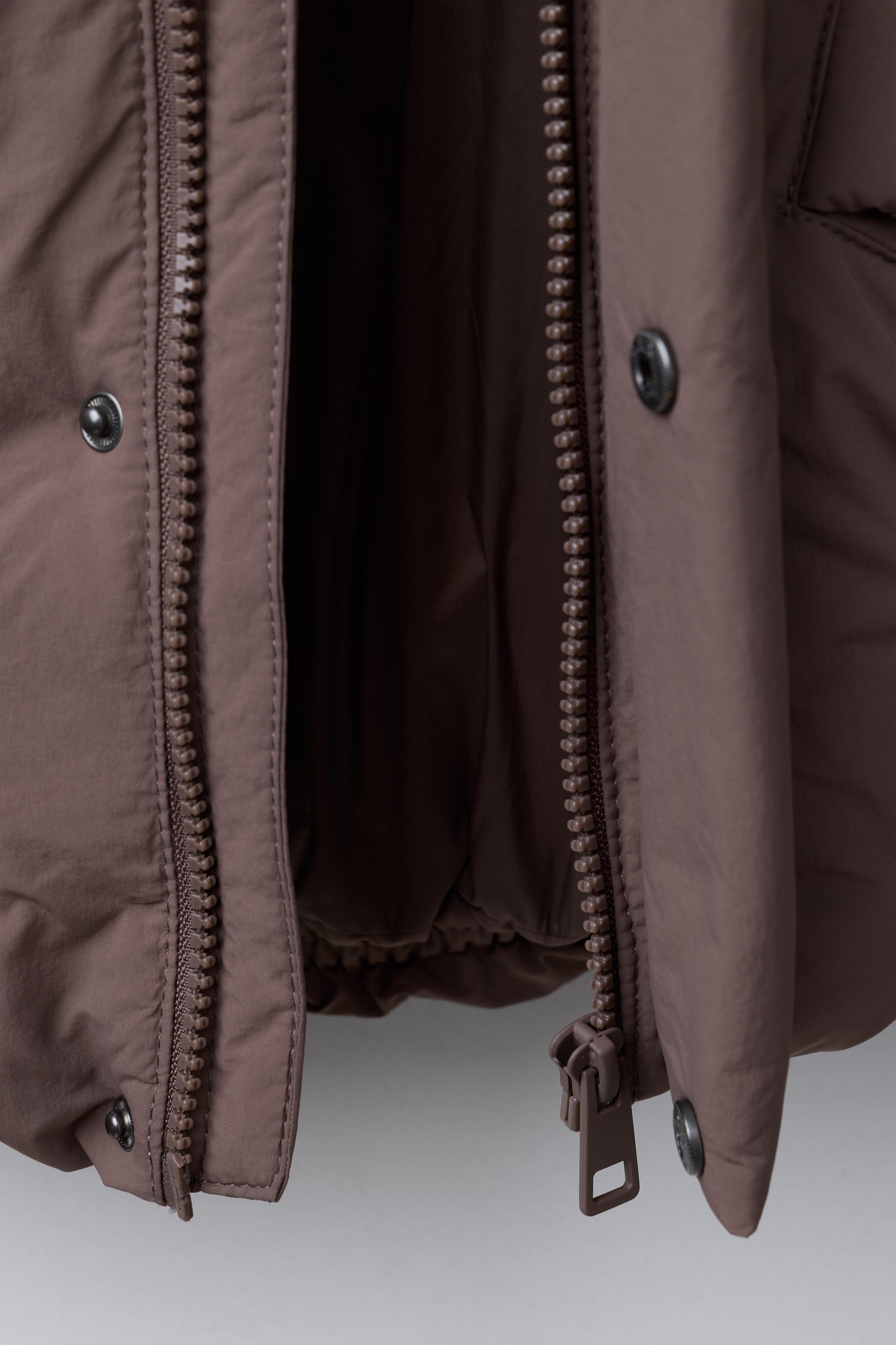 FEATHER DOWN WATER REPELLENT PUFFER COAT