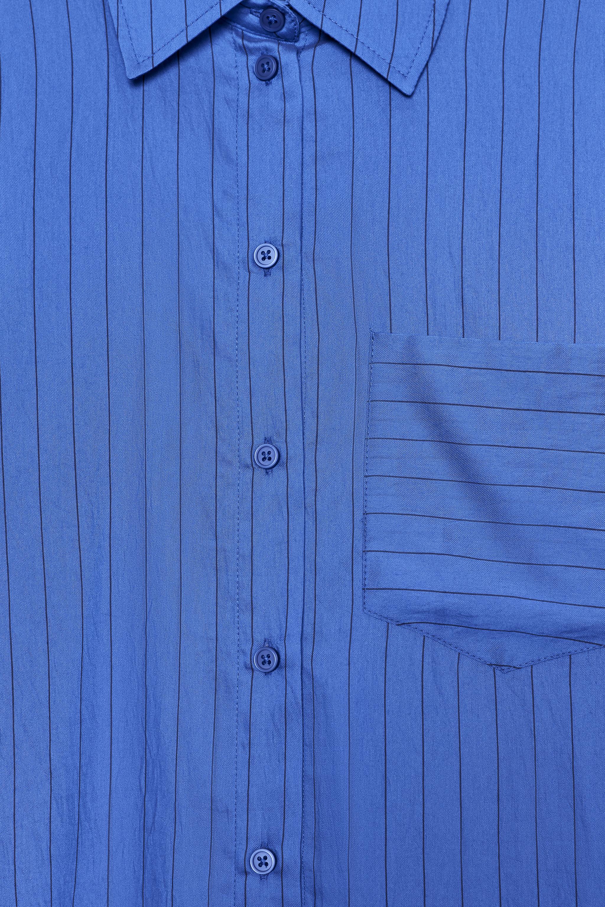 ZW COLLECTION OVERSIZED STRIPED SHIRT