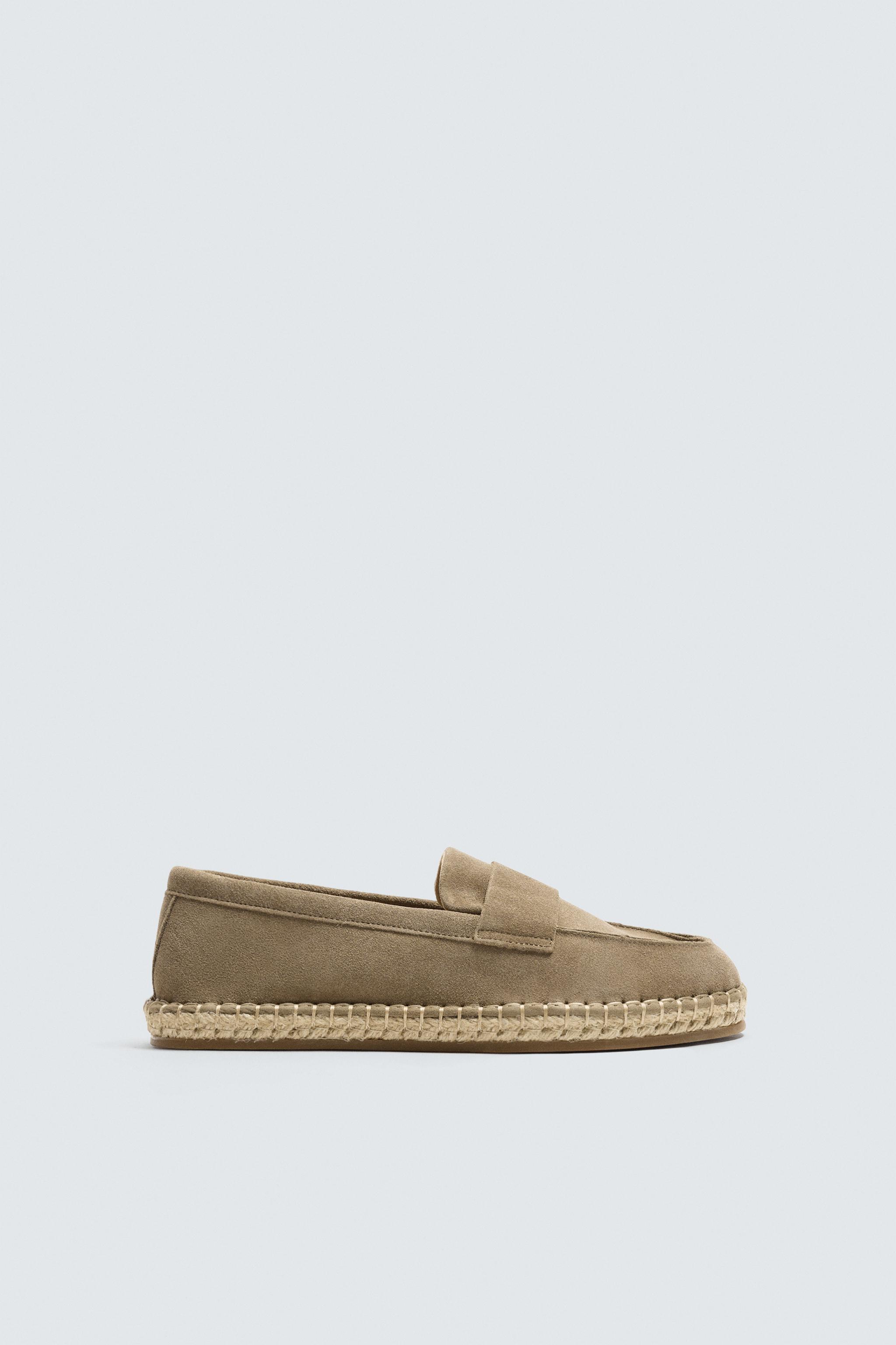 LEATHER PENNY KEEPER ESPADRILLES