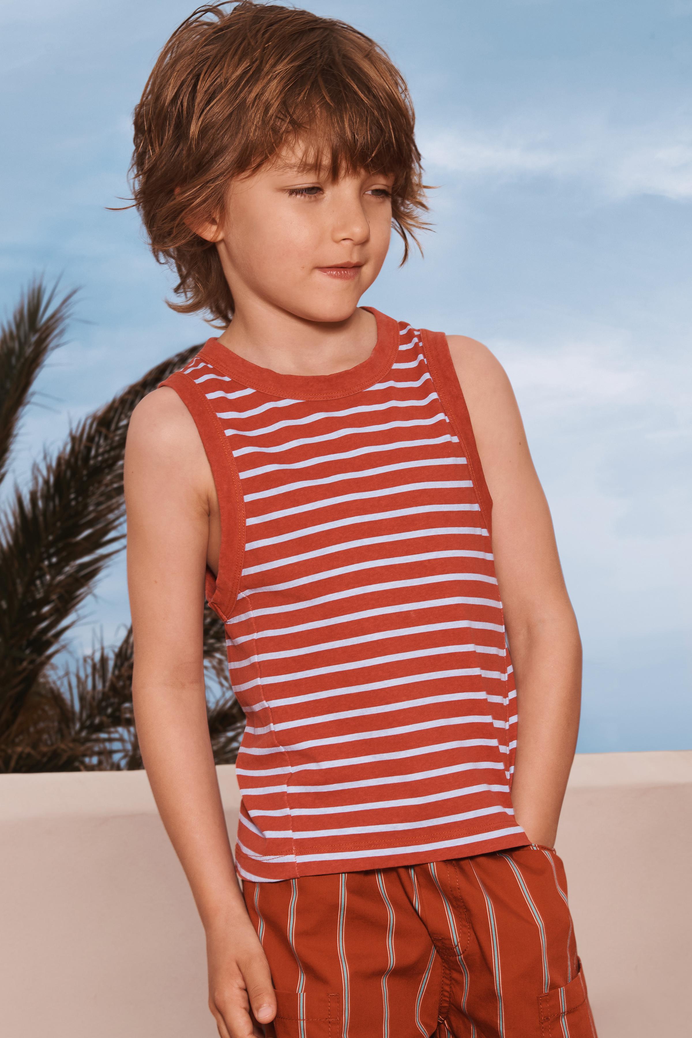 STRIPED CUT-OUT LIMITED EDITION T-SHIRT