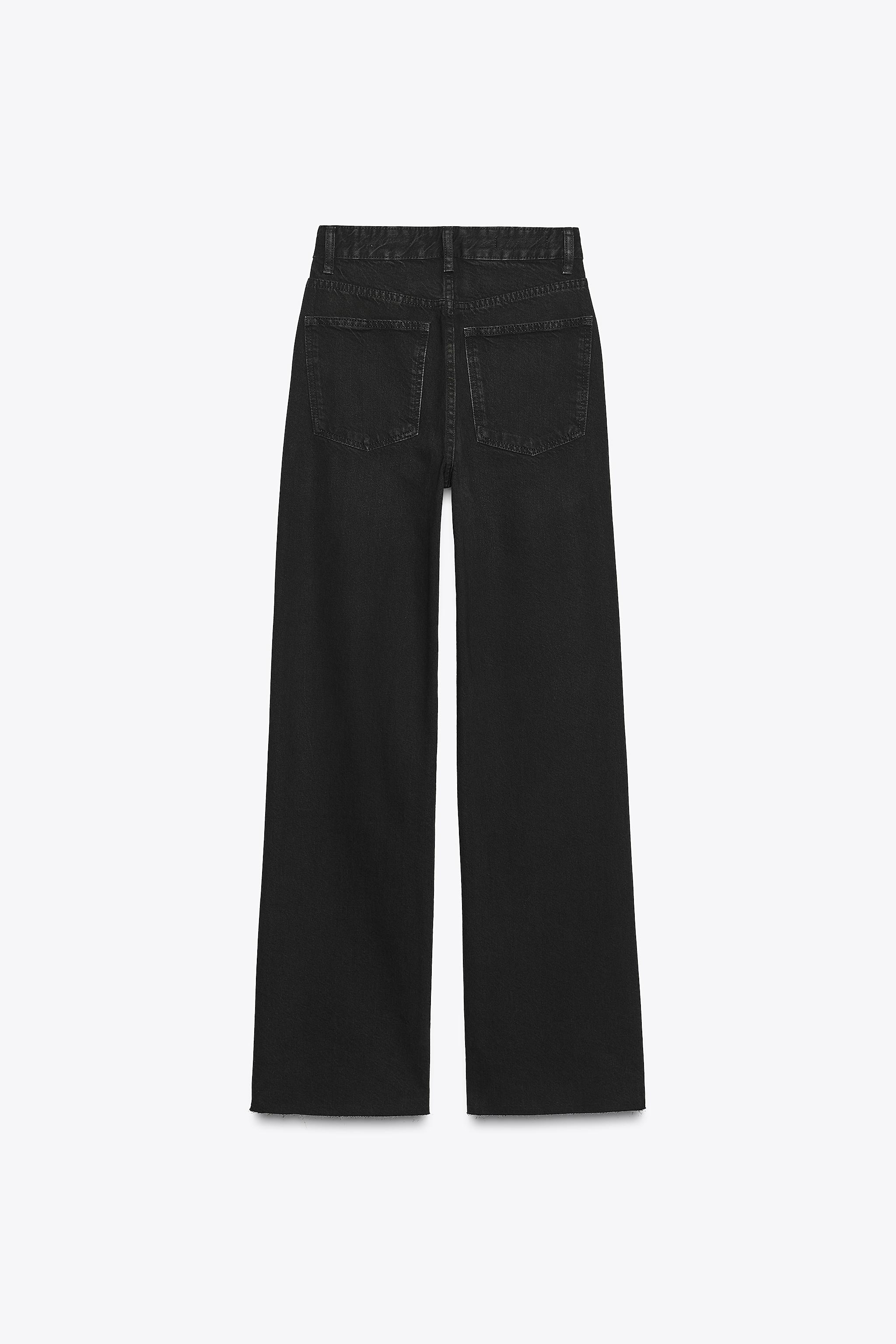 TRF HIGH RISE WIDE LEG JEANS