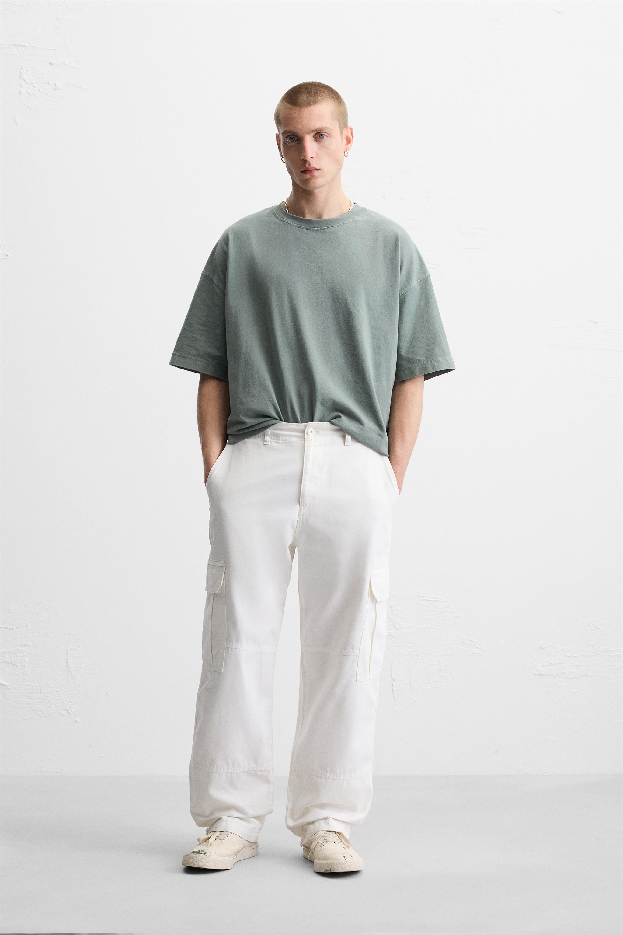 LIGHTWEIGHT WASHED BOXY FIT T-SHIRT