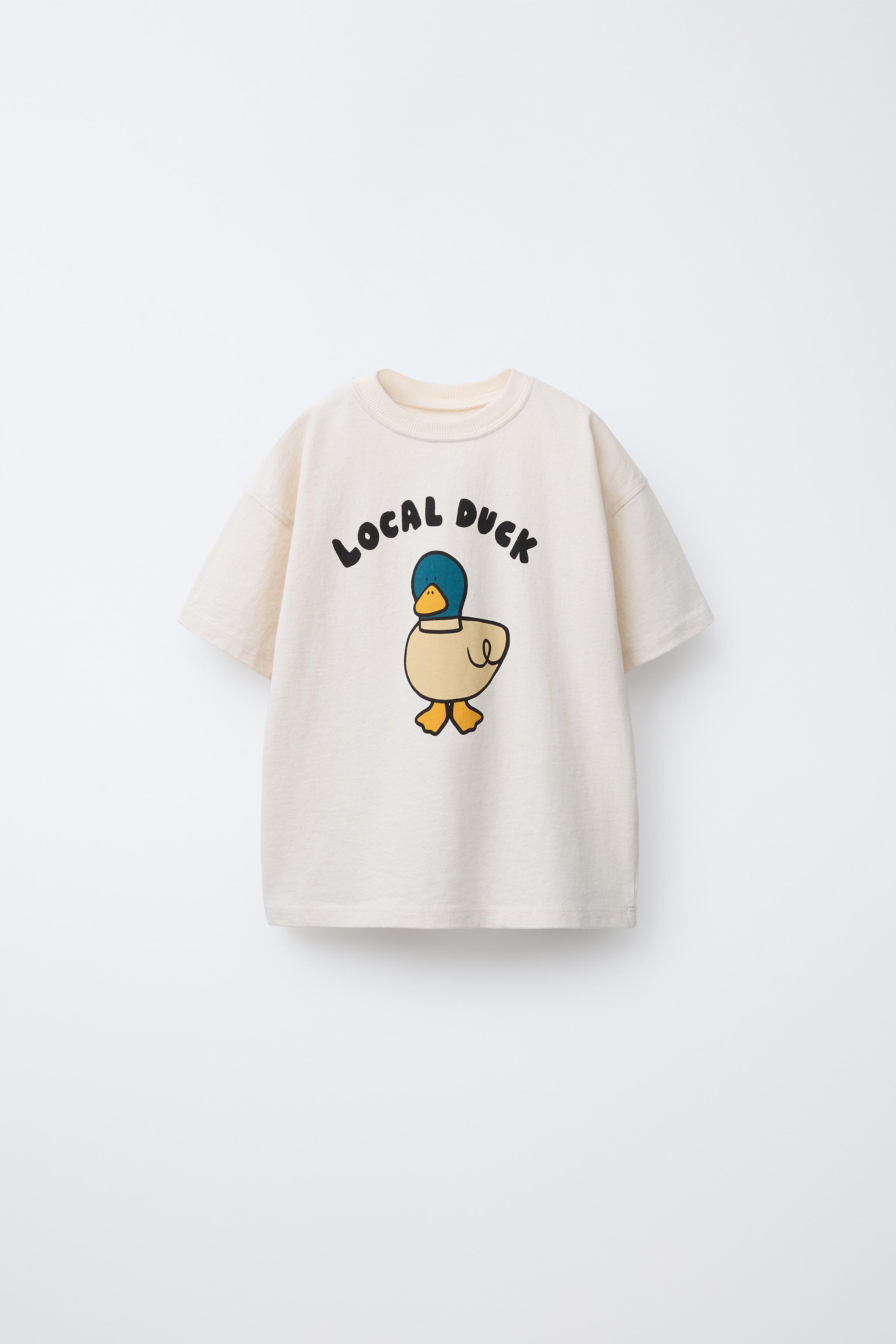 DUCK PRINT T-SHIRT