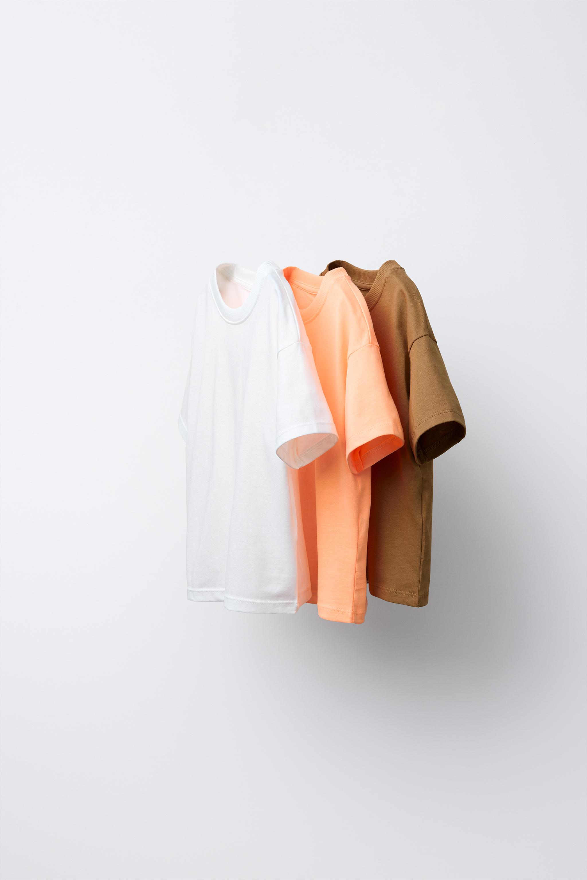 THREE-PACK OF PLAIN T-SHIRTS