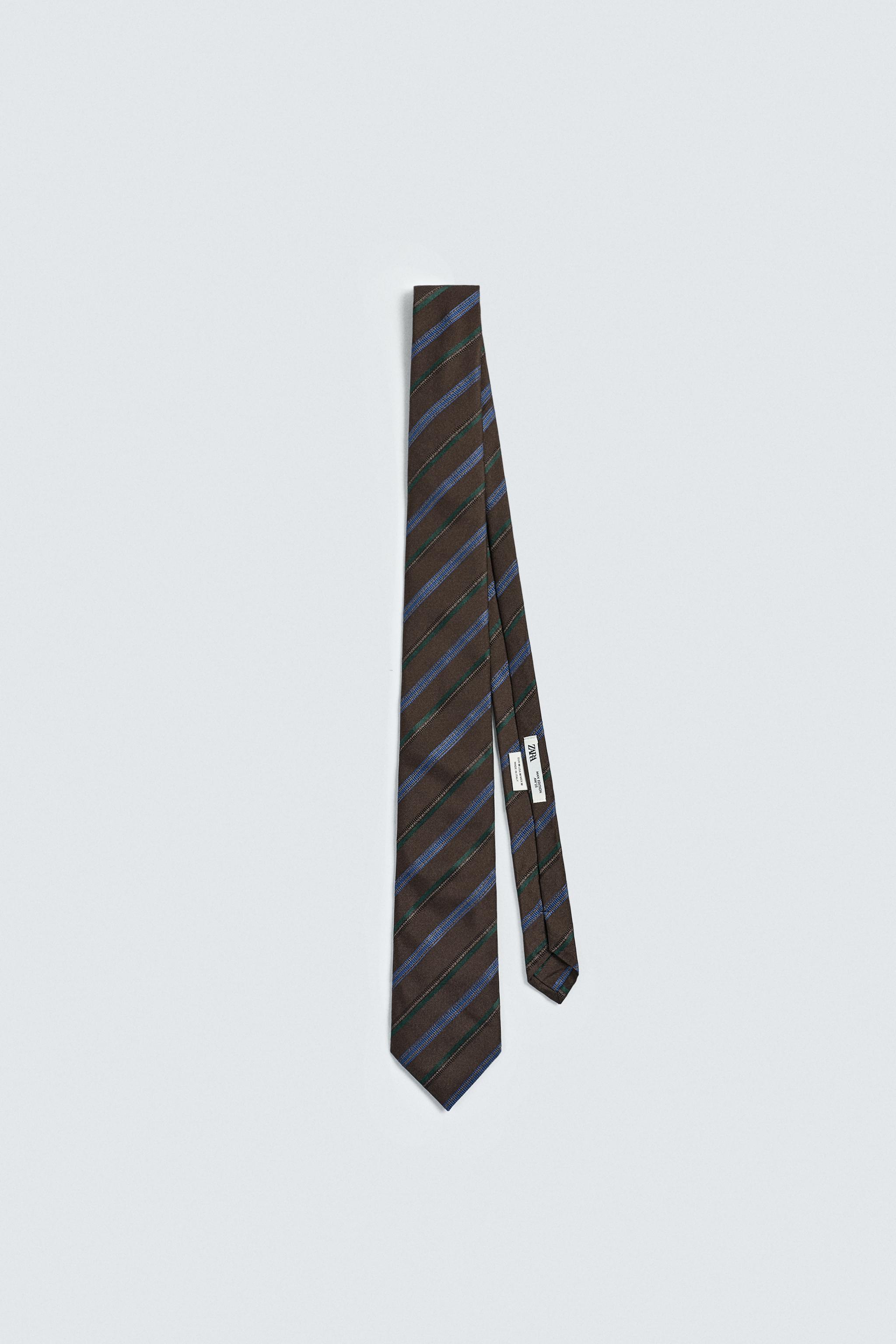 LIMITED EDITION 100% SILK STRIPED TIE